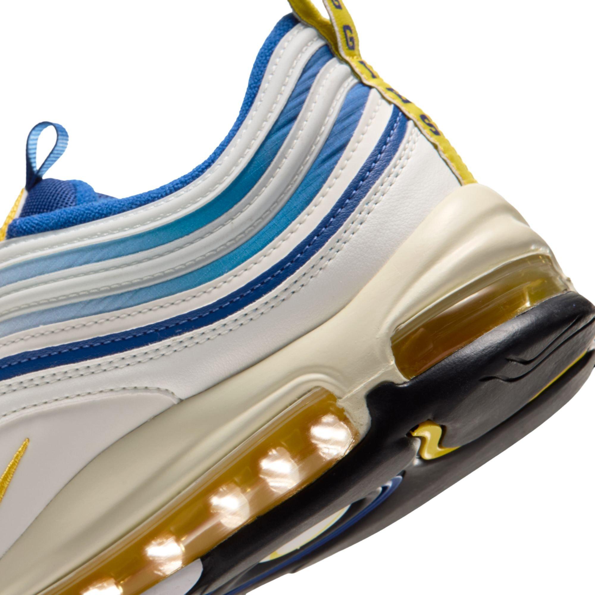 Nike Air Max 97 "North Carolina A&T" Men's Shoe - SAIL/VARSITY MAIZE/SPORT ROYAL