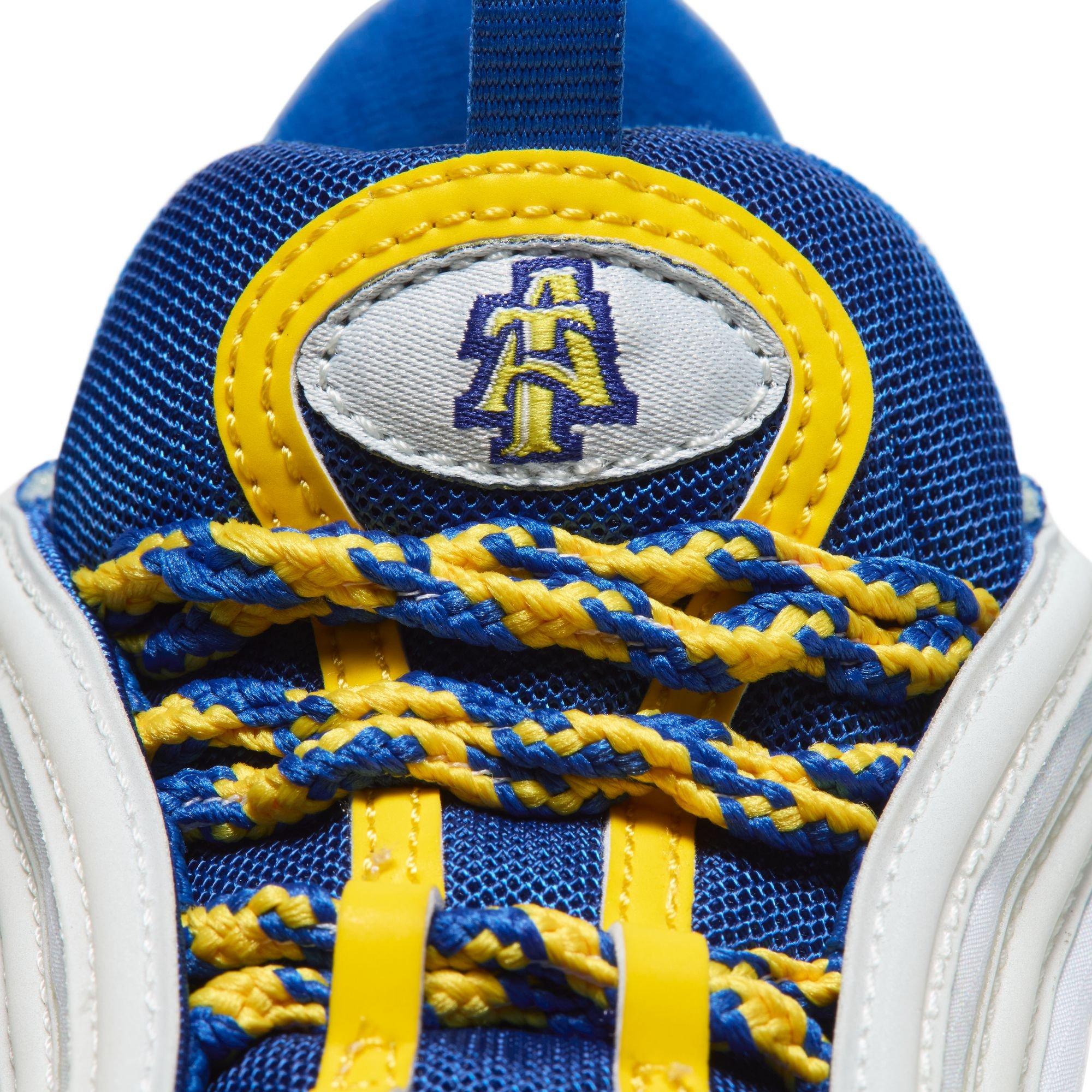 Nike Air Max 97 "North Carolina A&T" Men's Shoe - SAIL/VARSITY MAIZE/SPORT ROYAL