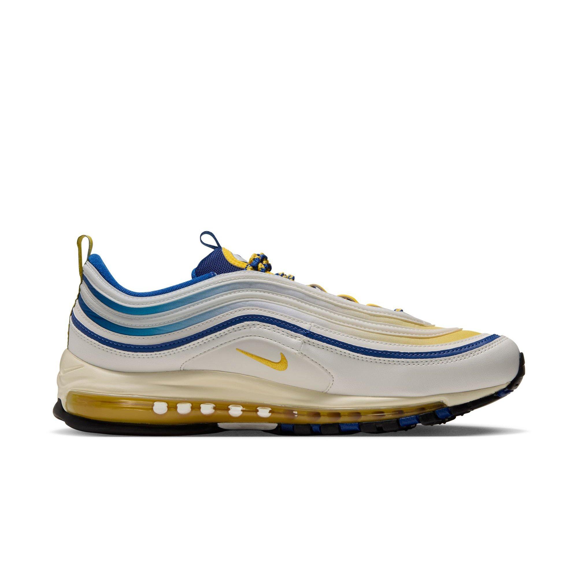 Nike Air Max 97 "North Carolina A&T" Men's Shoe - SAIL/VARSITY MAIZE/SPORT ROYAL