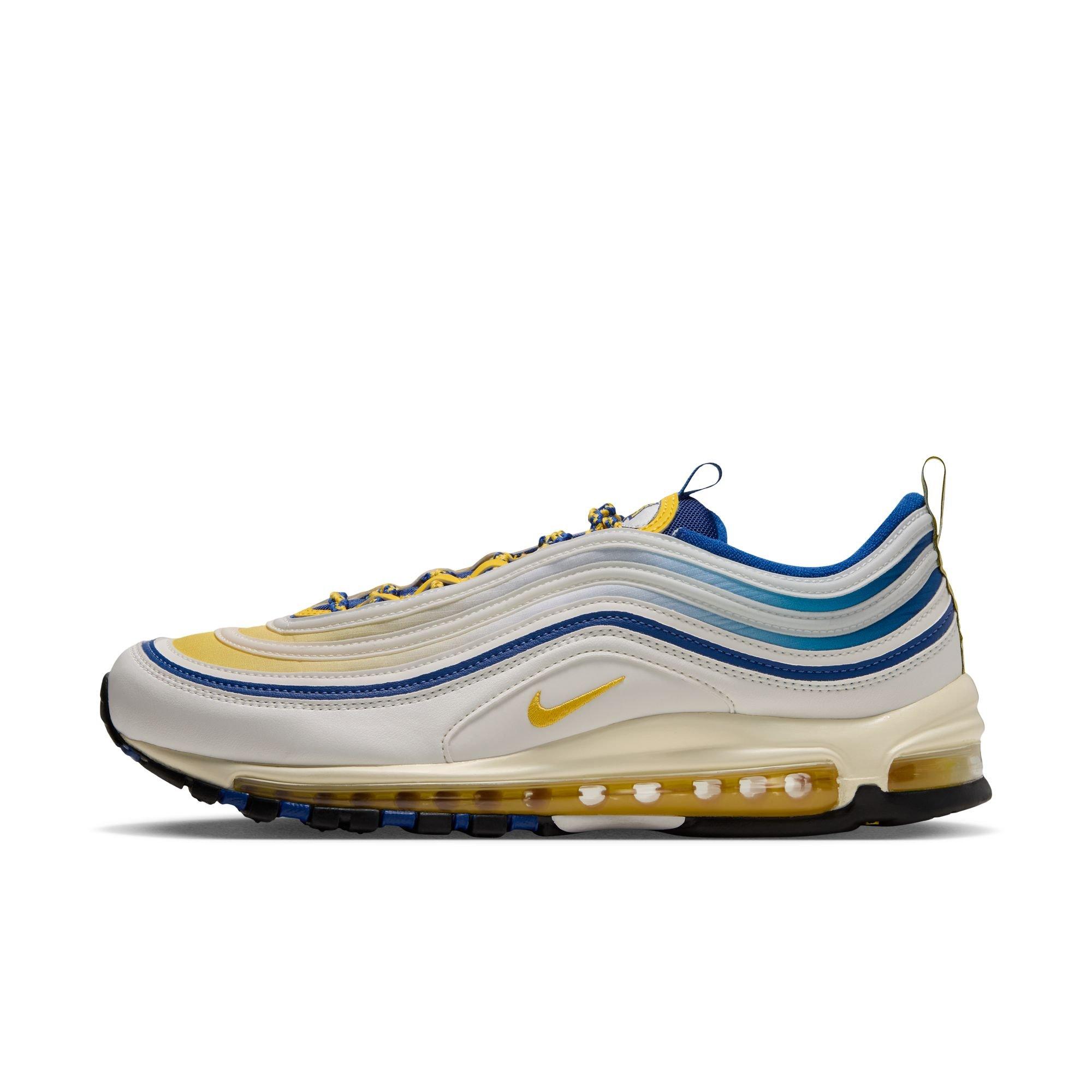Nike Air Max 97 "North Carolina A&T" Men's Shoe - SAIL/VARSITY MAIZE/SPORT ROYAL