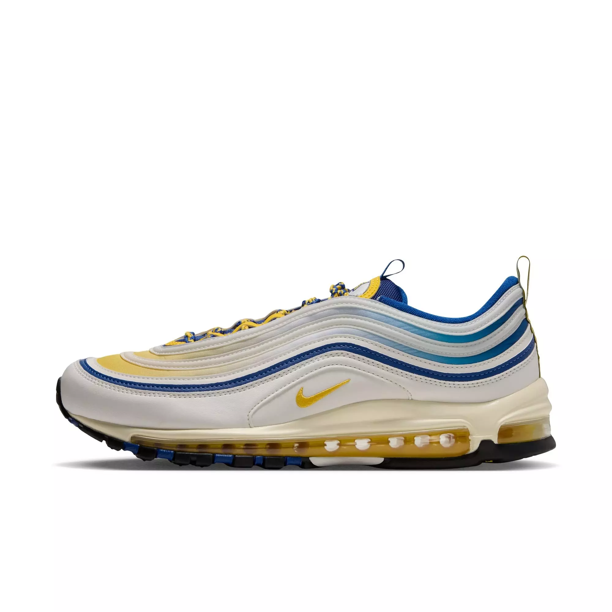 Nike Air Max 97 "North Carolina A&T" Men's Shoe - SAIL/VARSITY MAIZE/SPORT ROYAL
