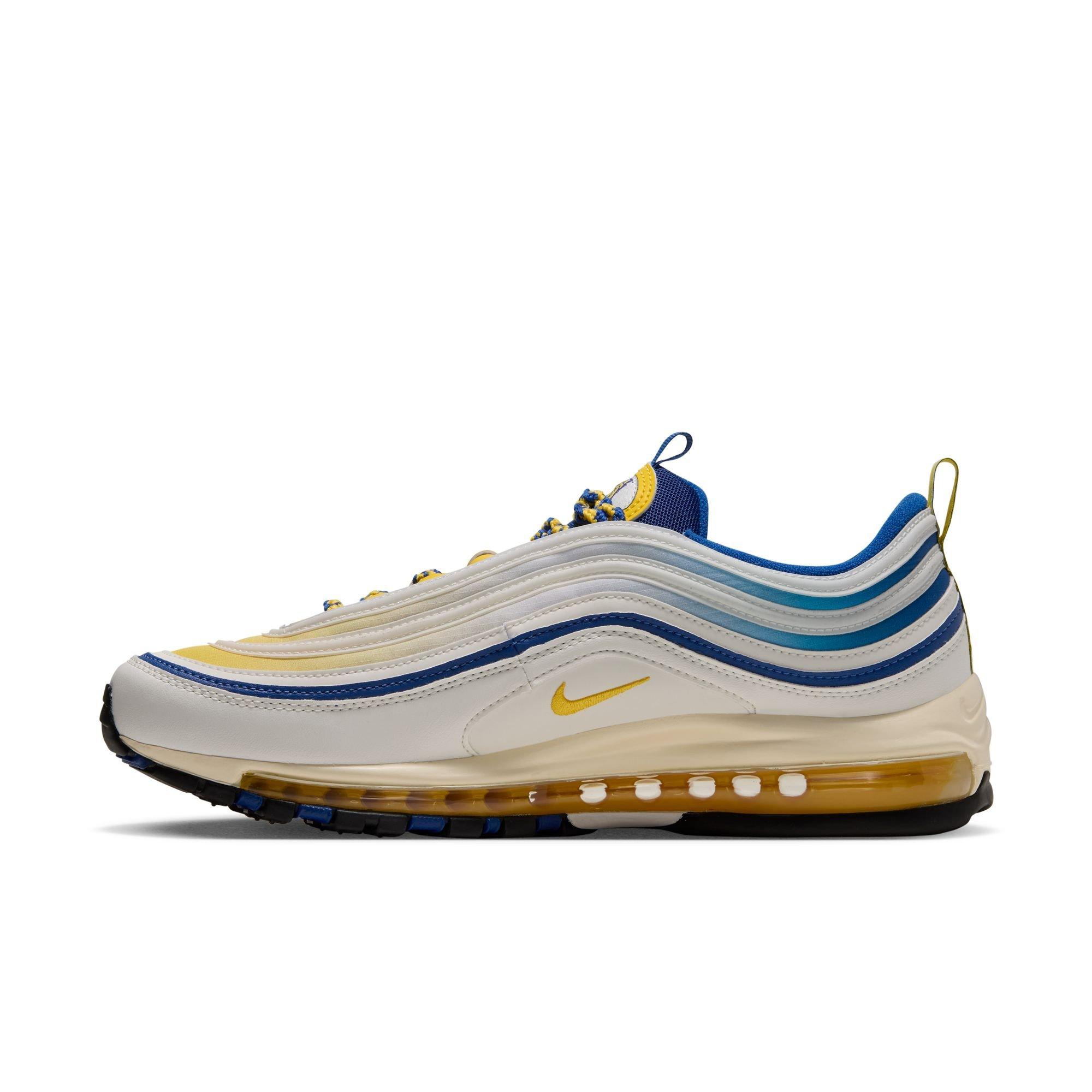 Nike Air Max 97 "North Carolina A&T" Men's Shoe - SAIL/VARSITY MAIZE/SPORT ROYAL