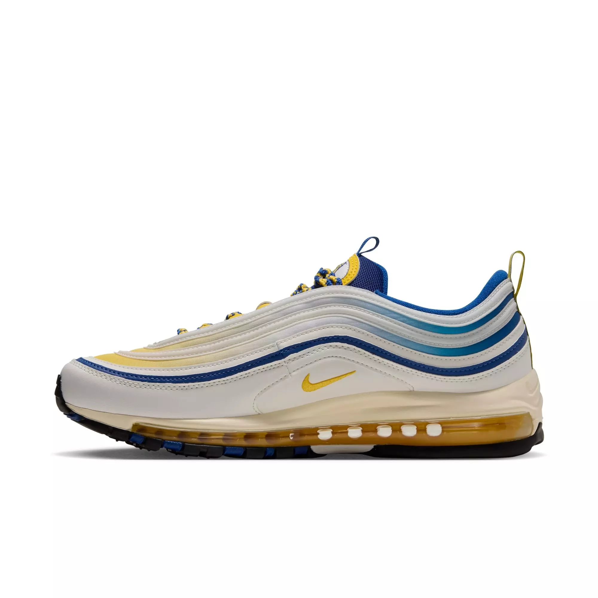 Nike Air Max 97 "North Carolina A&T" Men's Shoe - SAIL/VARSITY MAIZE/SPORT ROYAL