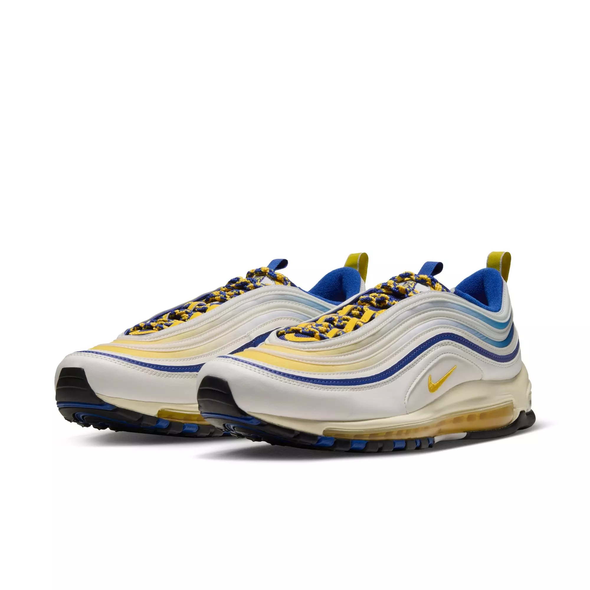 Nike Air Max 97 "North Carolina A&T" Men's Shoe - SAIL/VARSITY MAIZE/SPORT ROYAL