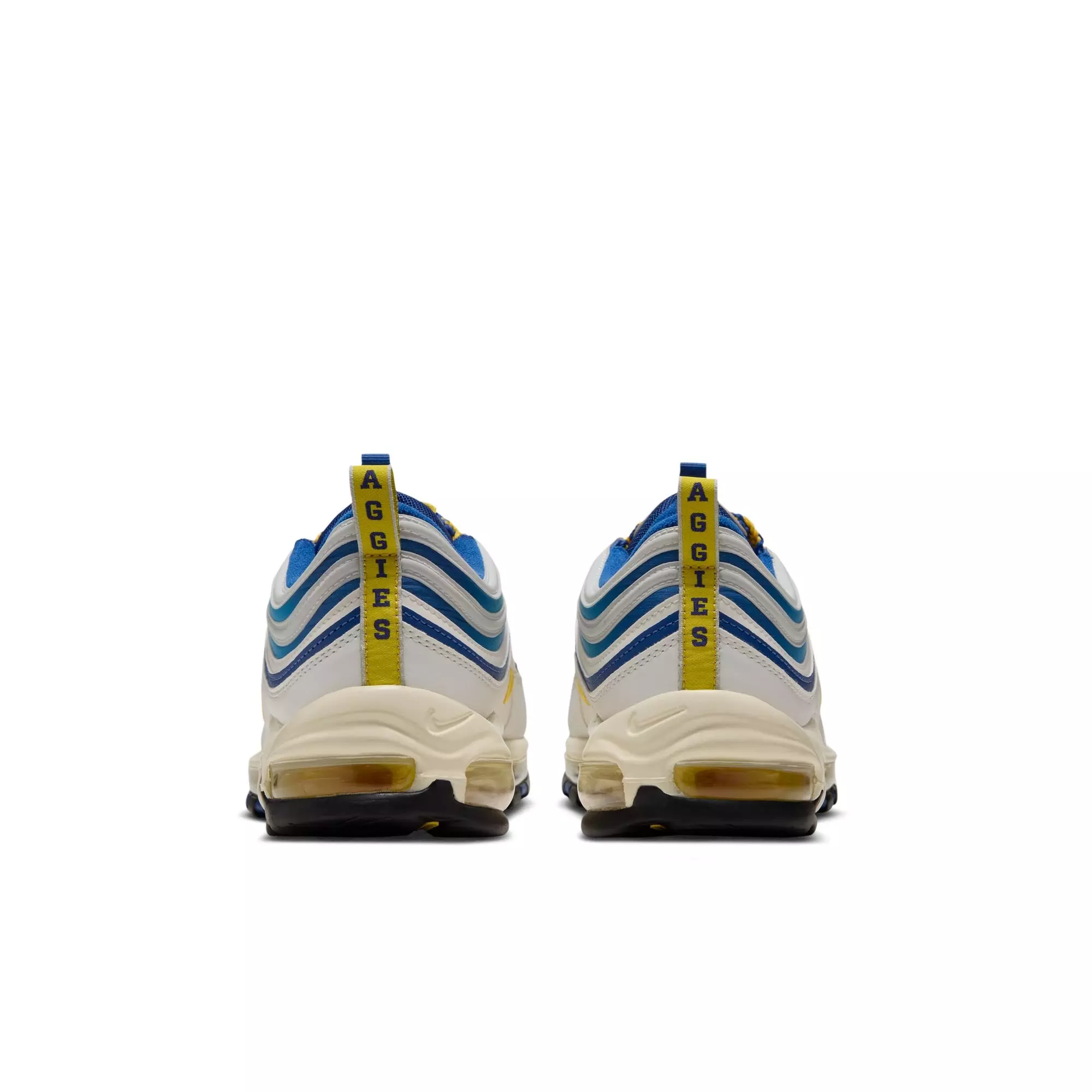 Nike Air Max 97 "North Carolina A&T" Men's Shoe - SAIL/VARSITY MAIZE/SPORT ROYAL