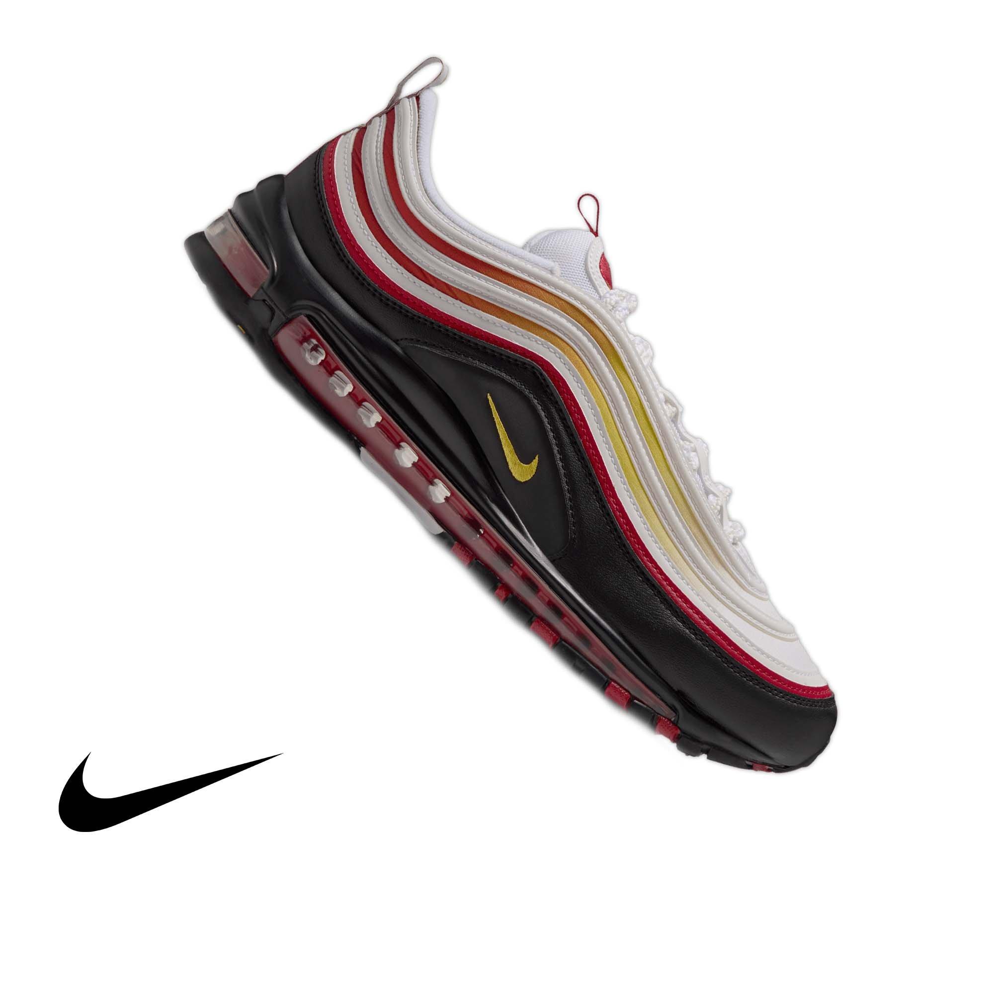 Nike Air Max 97 "Tuskegee" Men's Shoe - WHITE/TOPAZ/BRICKHOUSE/BLACK