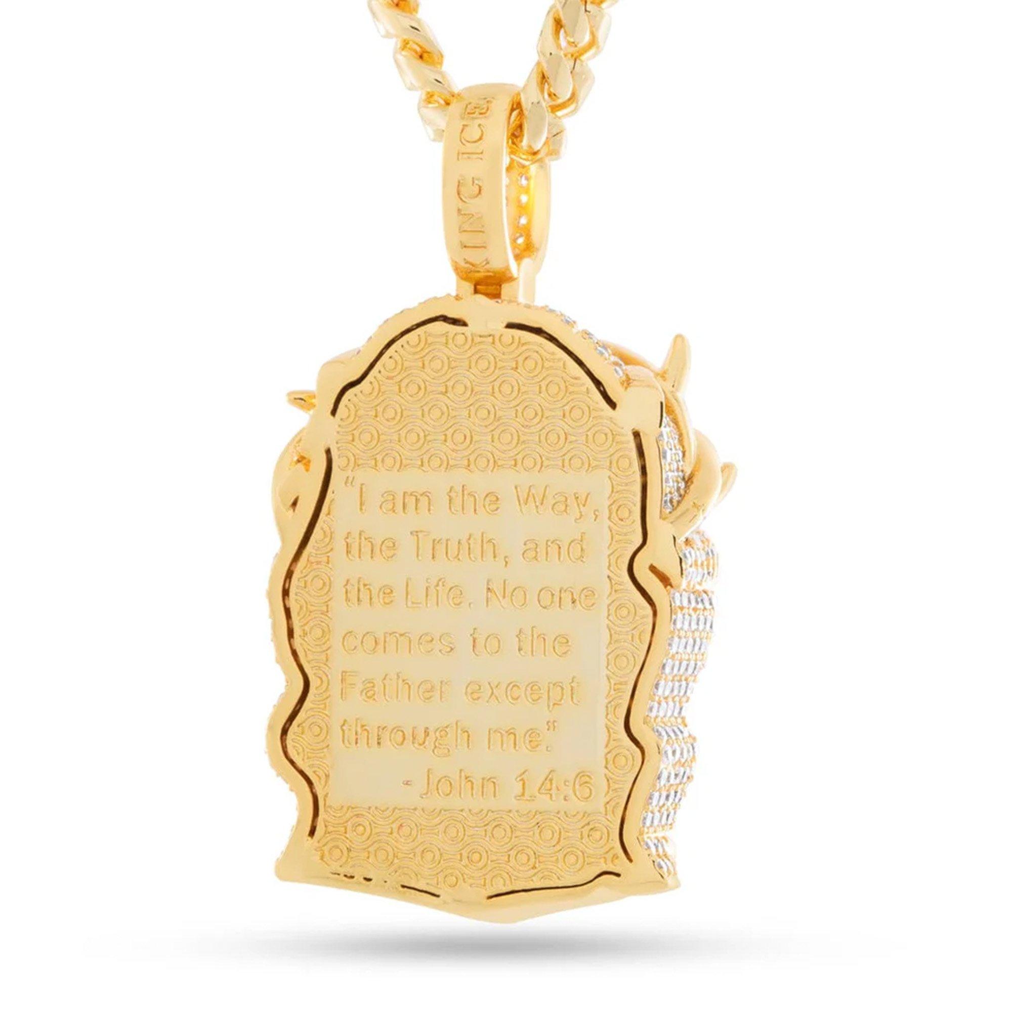 King Ice Witness to All 14K Gold Necklace - Gold - GOLD Thumbnail View 2