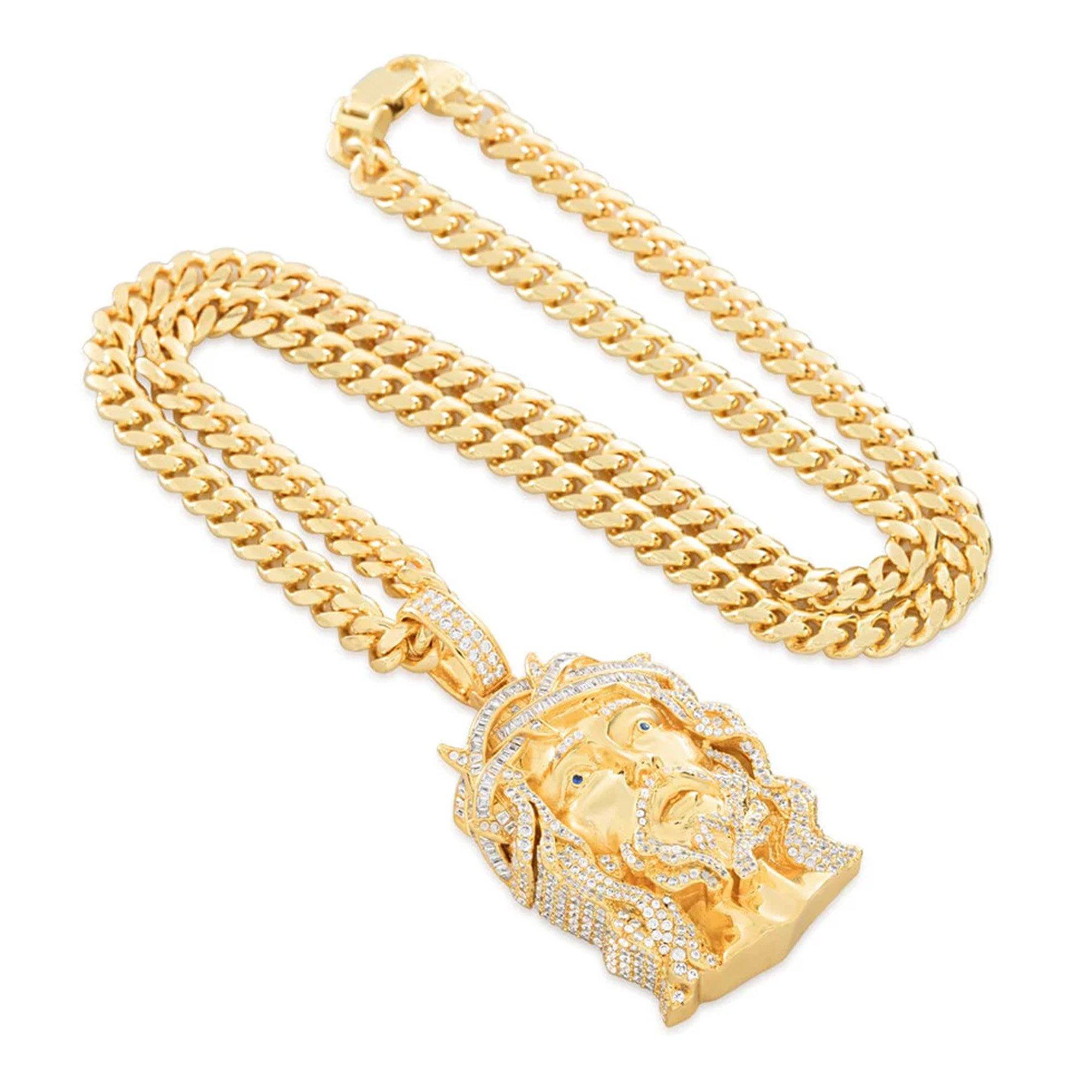 King Ice Witness to All 14K Gold Necklace - Gold - GOLD Thumbnail View 3