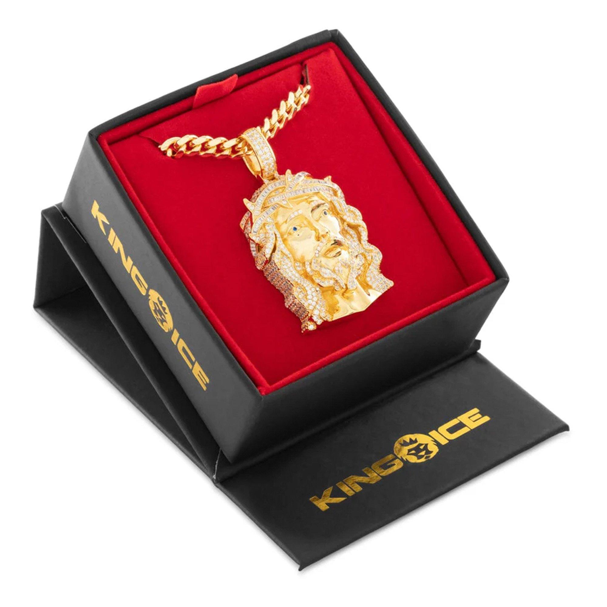 King Ice Witness to All 14K Gold Necklace - Gold - GOLD Thumbnail View 4