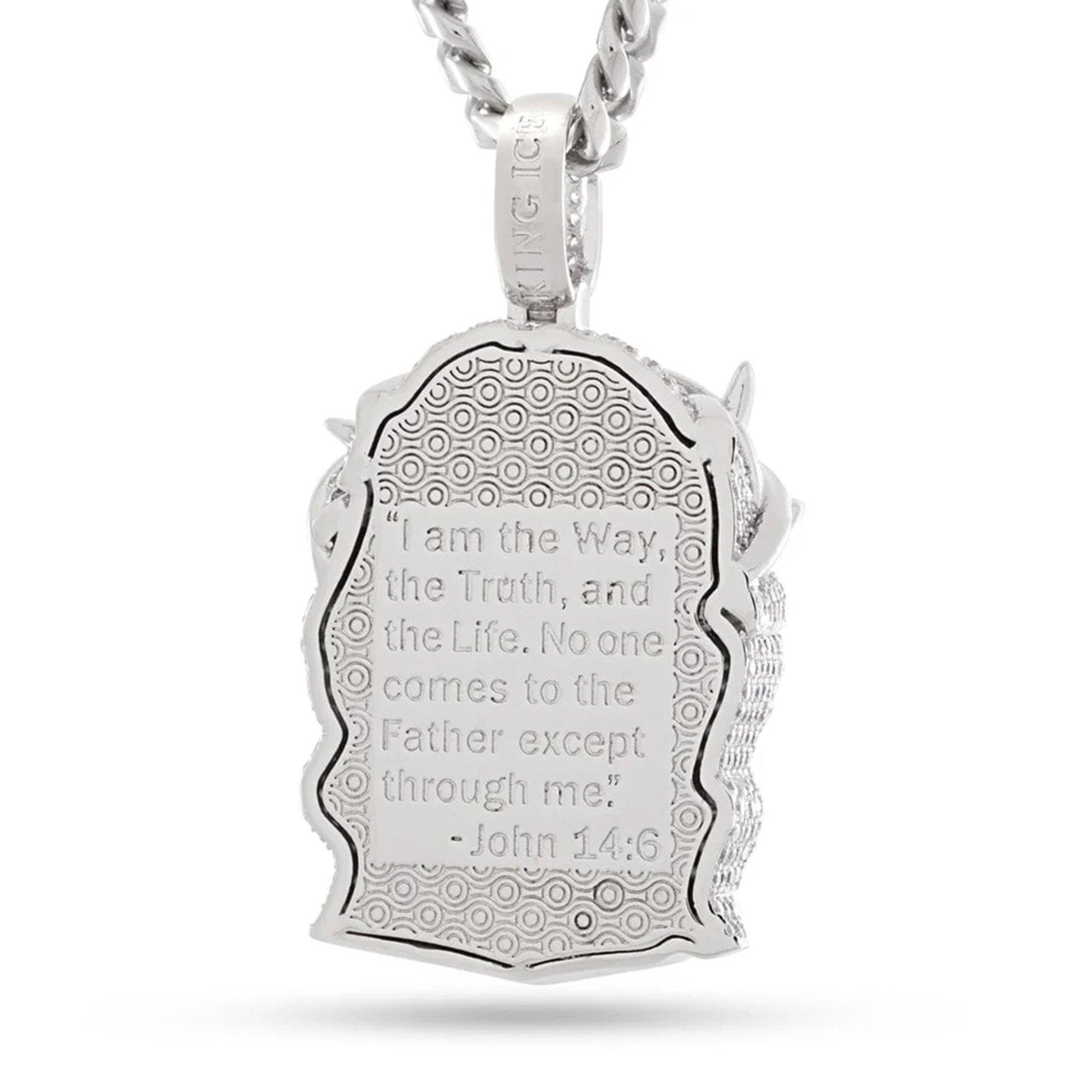 King Ice Witness to All Necklace - Silver - SILVER Thumbnail View 2