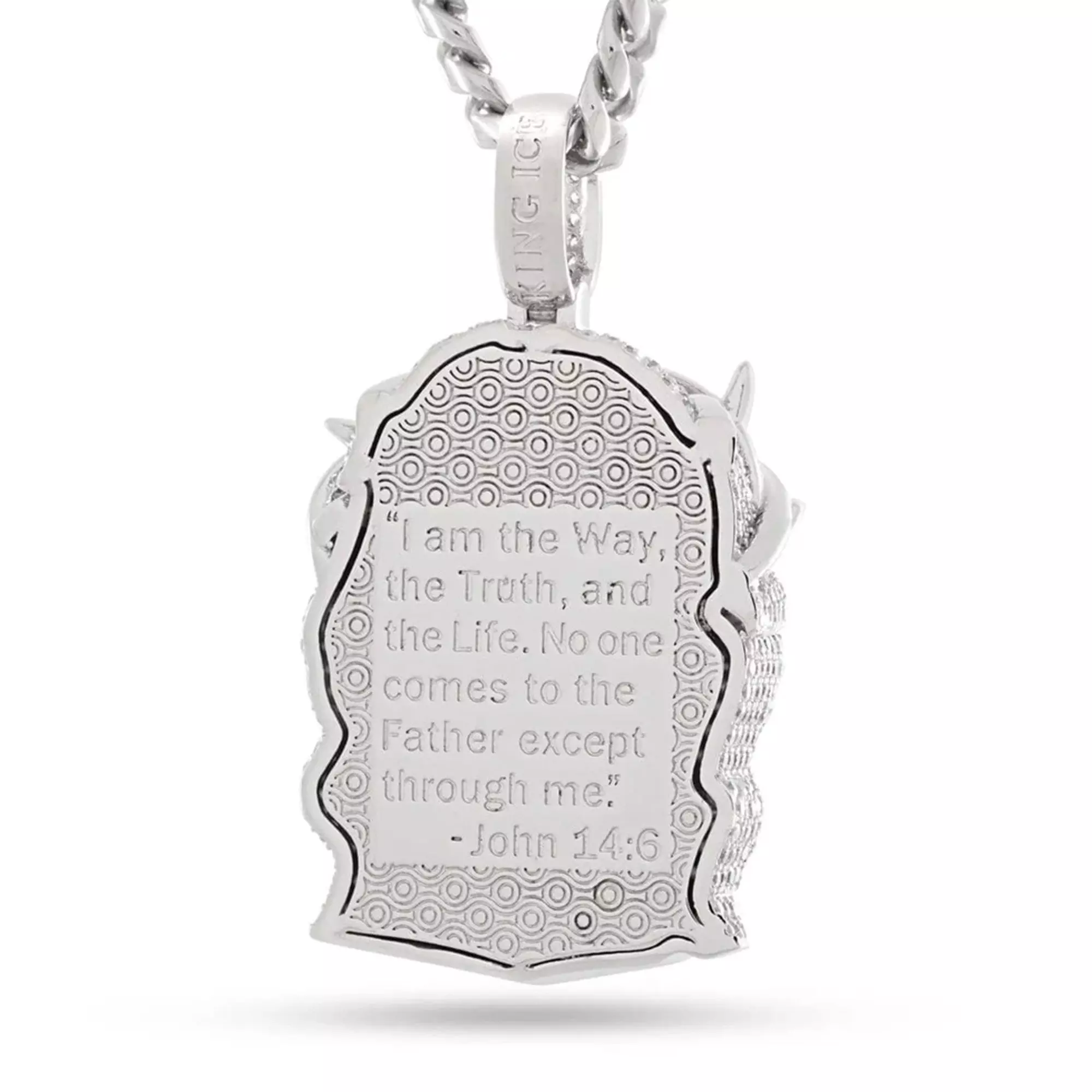 King Ice Witness to All Necklace - Silver - SILVER