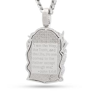 King Ice Witness to All Necklace - Silver - SILVER
