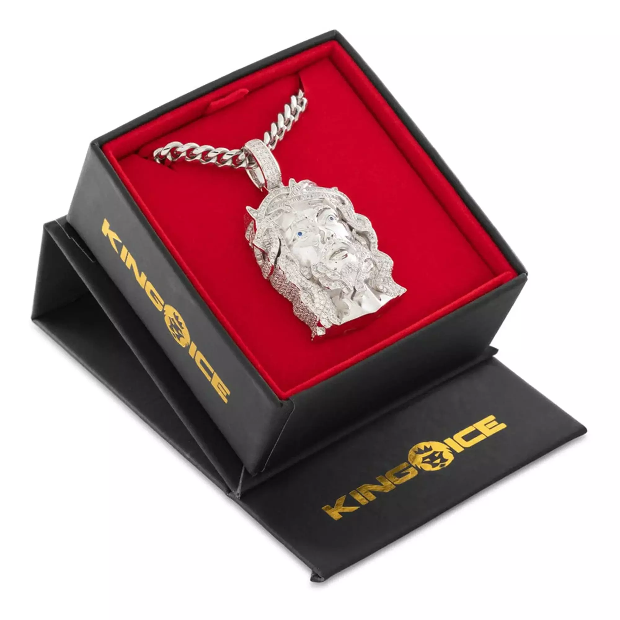 King Ice Witness to All Necklace - Silver - SILVER