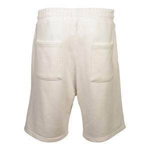 Reason Men's Washed Rhinestone Shorts - White