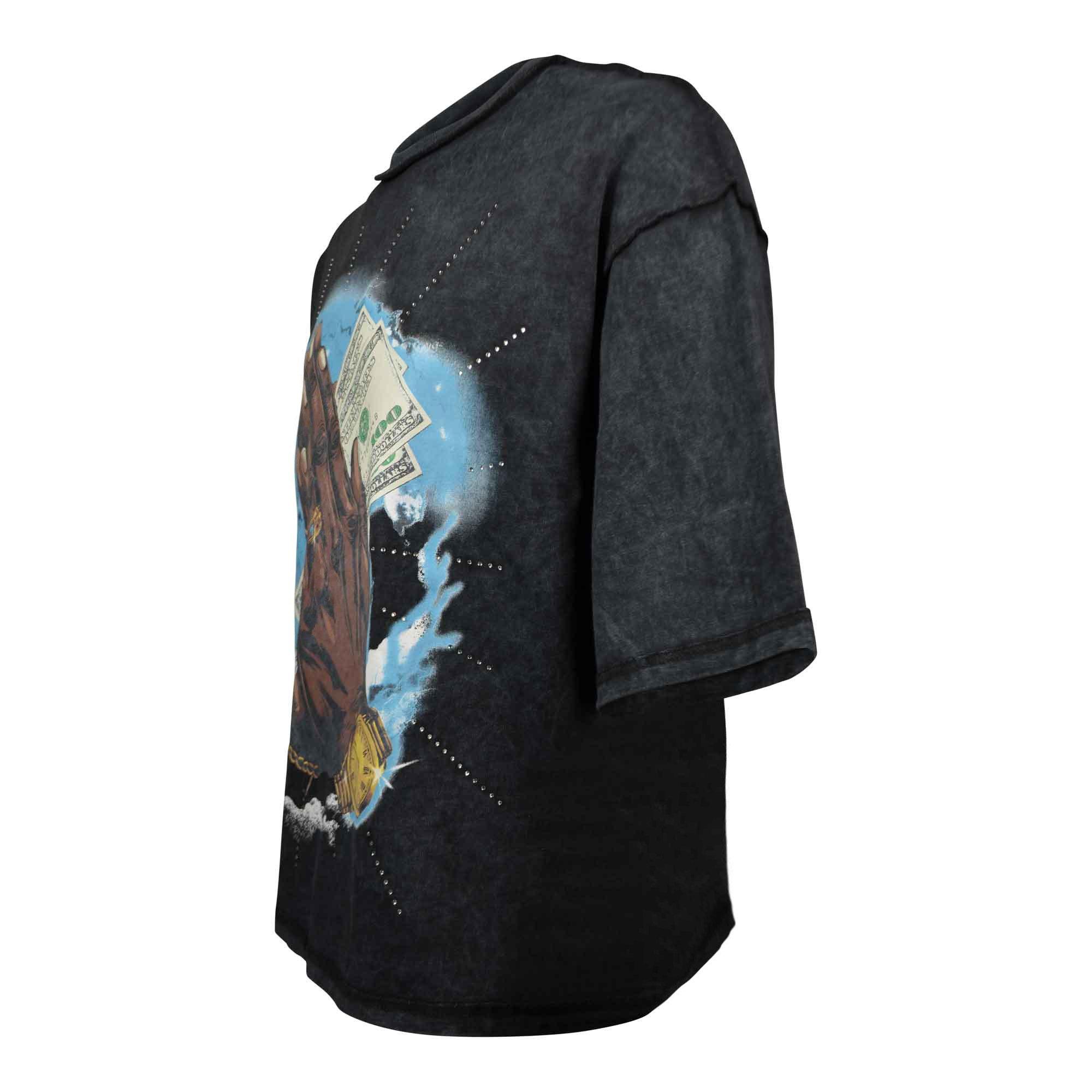 Reason Men's Lord Watch Over Me Tee - BLACK Thumbnail View 3