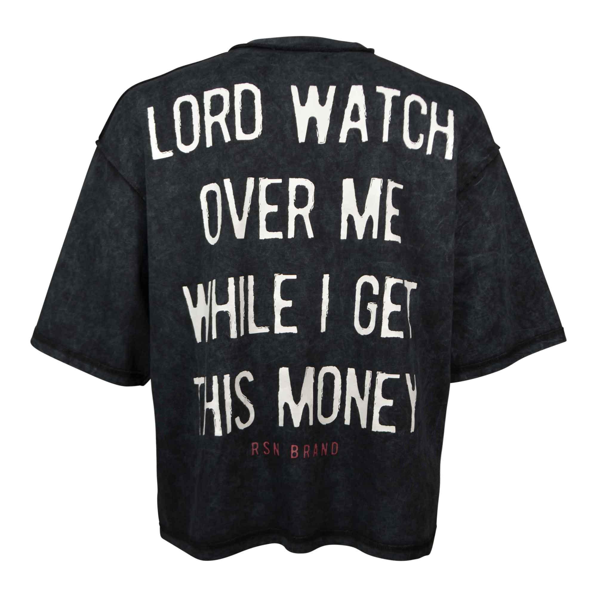 Reason Men's Lord Watch Over Me Tee - BLACK Thumbnail View 2