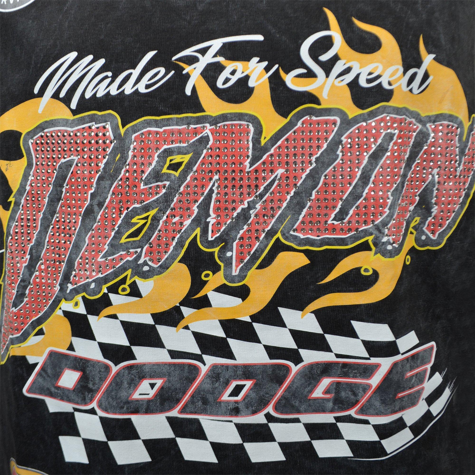 Streetz Iz Watchin Men's Demon Muscle Tee - BLACK Thumbnail View 4