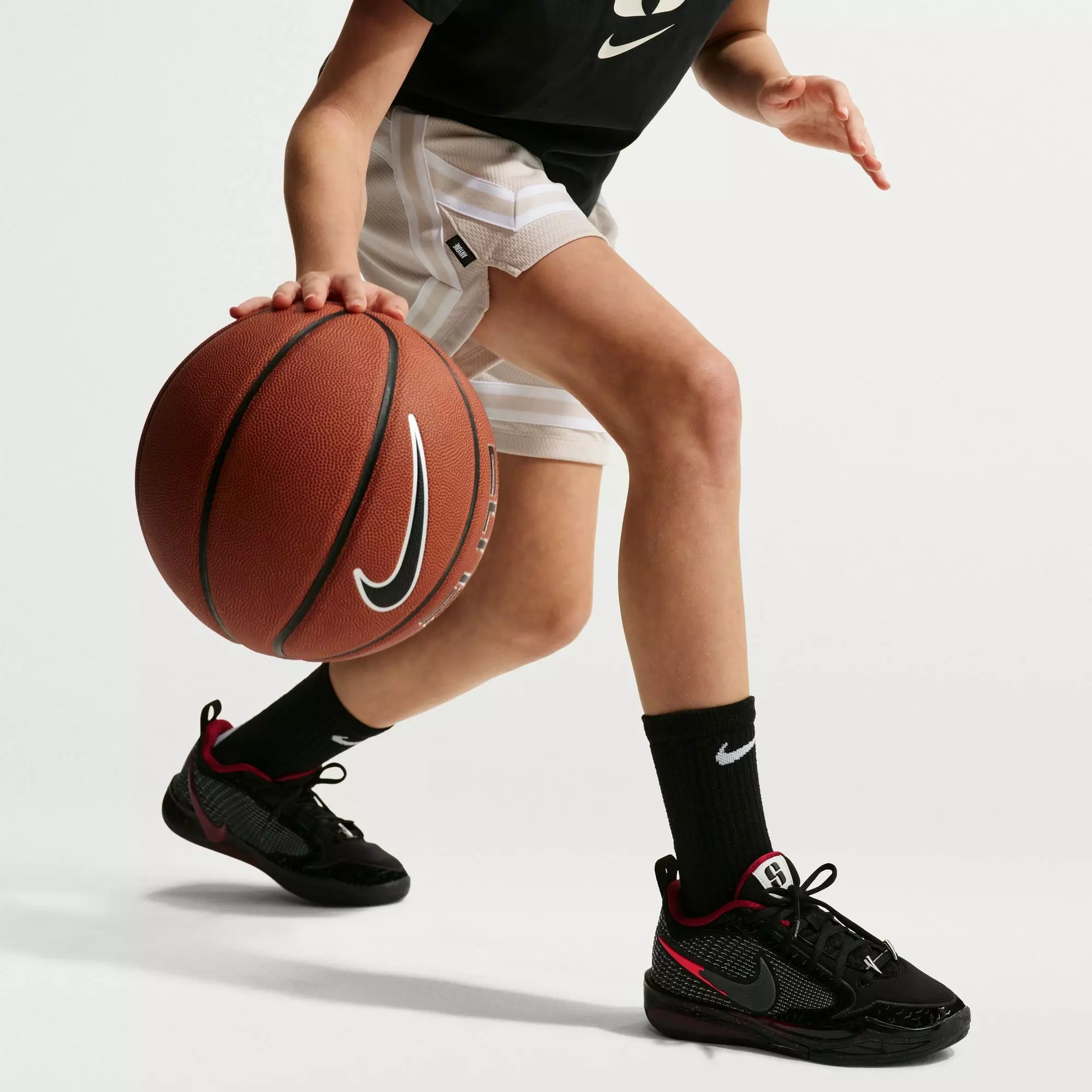 Nike Sabrina 4 "Halloween" Grade School Kids' Shoe - BLACK/LIGHT BONE/COOL GREY/ANTHRACITE