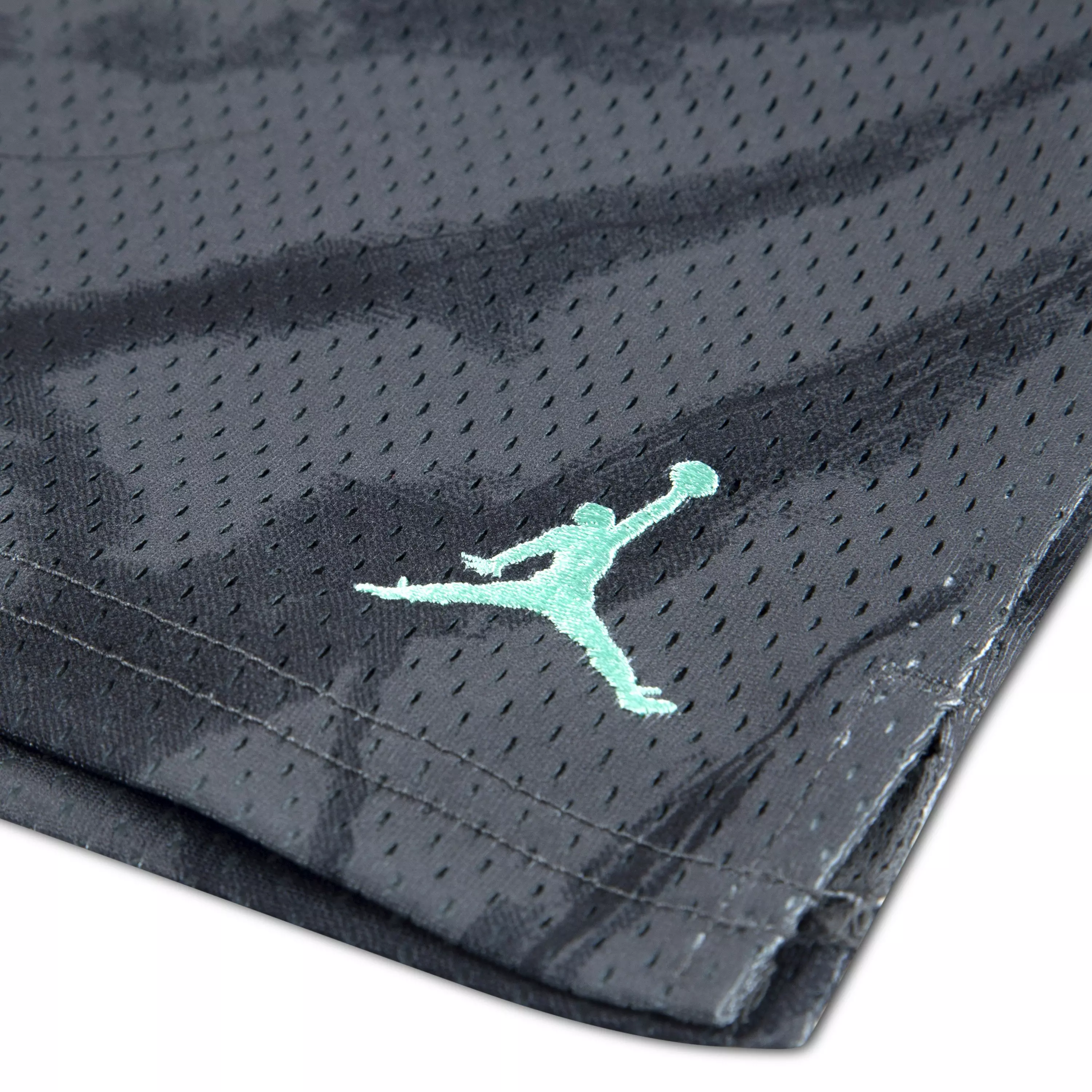 Jordan Big Boys' Tie Dye Mesh Shorts - GREY