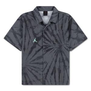 Jordan Big Boys' Tie Dye Button Down Shirt
