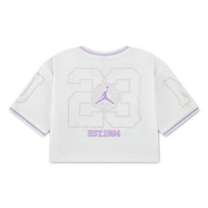 Jordan Big Girls' Dear Diary Cropped Jersey