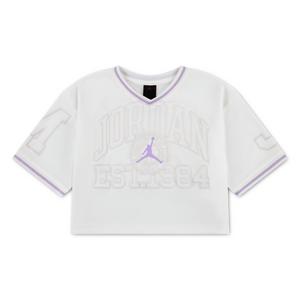 Jordan Big Girls' Dear Diary Cropped Jersey