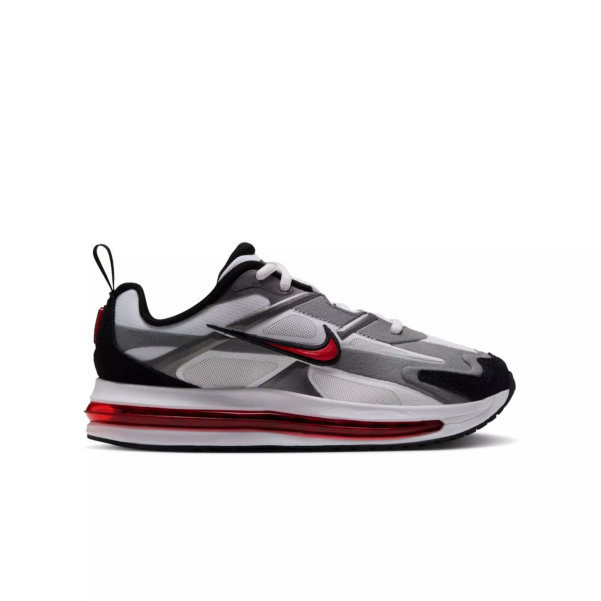 Nike Air Max Metro "Smoke Grey" Grade School Kids' Shoe - WHITE/UNIVERSITY RED/BLACK/SMOKE GREY