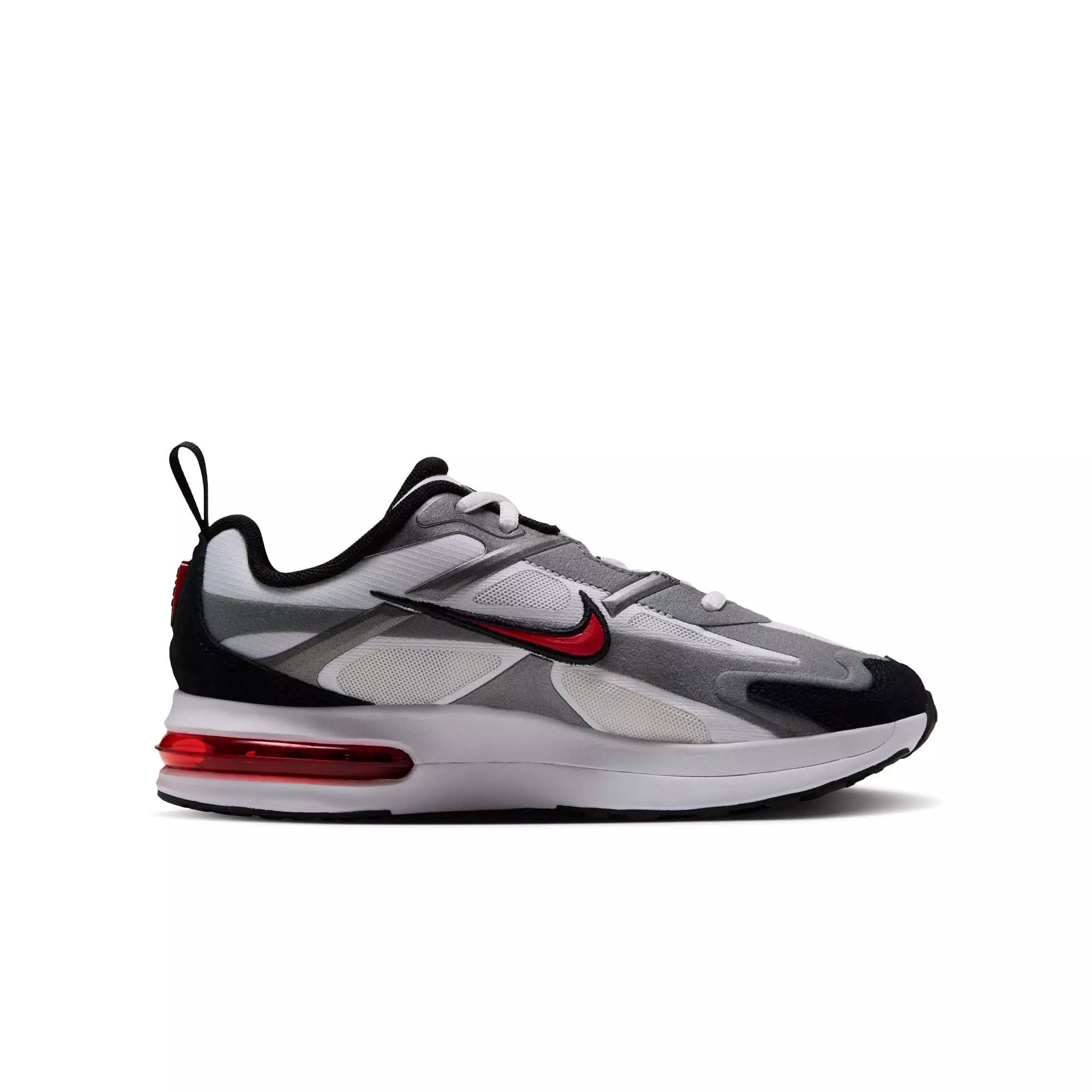 Nike Air Max Metro "Smoke Grey" Grade School Kids' Shoe - WHITE/UNIVERSITY RED/BLACK/SMOKE GREY