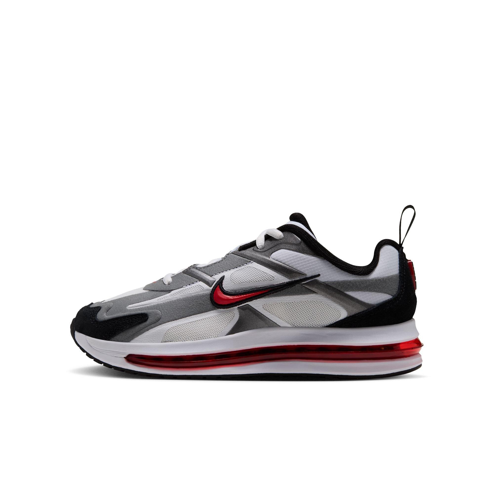 Nike Air Max Metro "Smoke Grey" Grade School Kids' Shoe - WHITE/UNIVERSITY RED/BLACK/SMOKE GREY