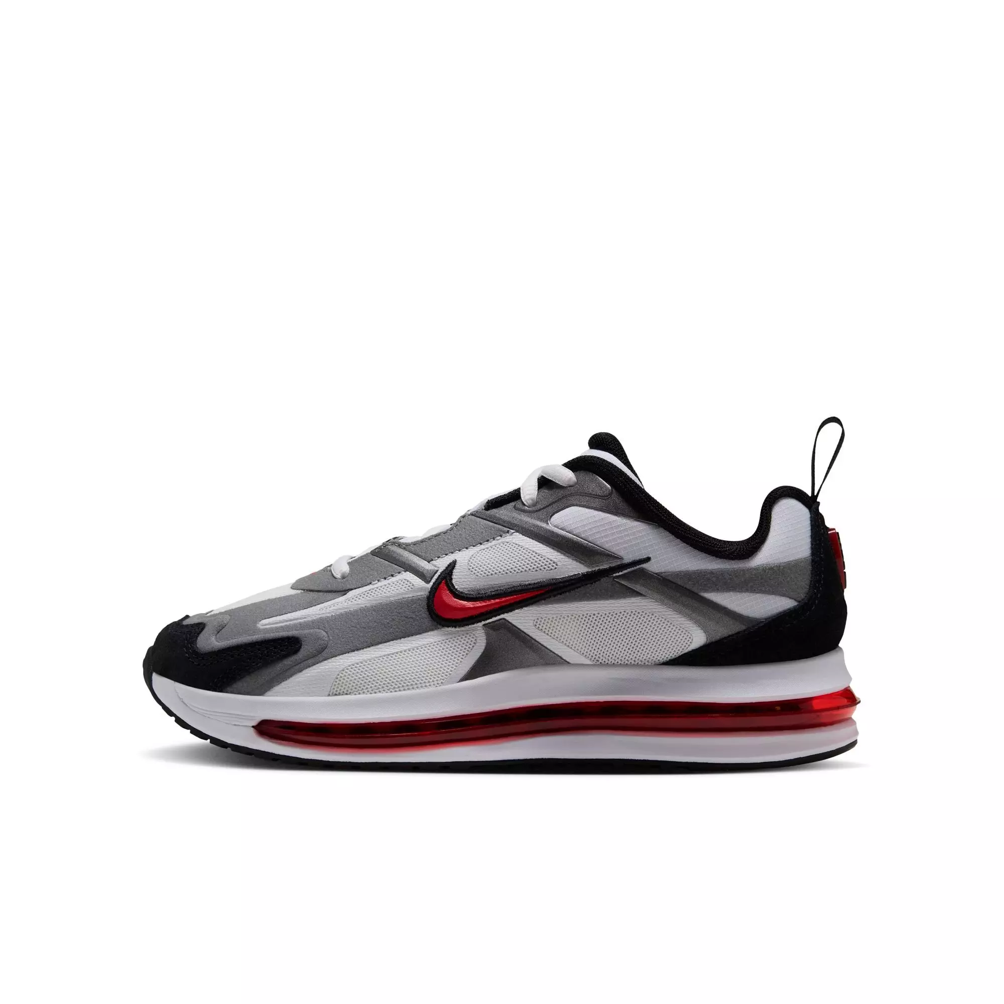 Nike Air Max Metro "Smoke Grey" Grade School Kids' Shoe - WHITE/UNIVERSITY RED/BLACK/SMOKE GREY