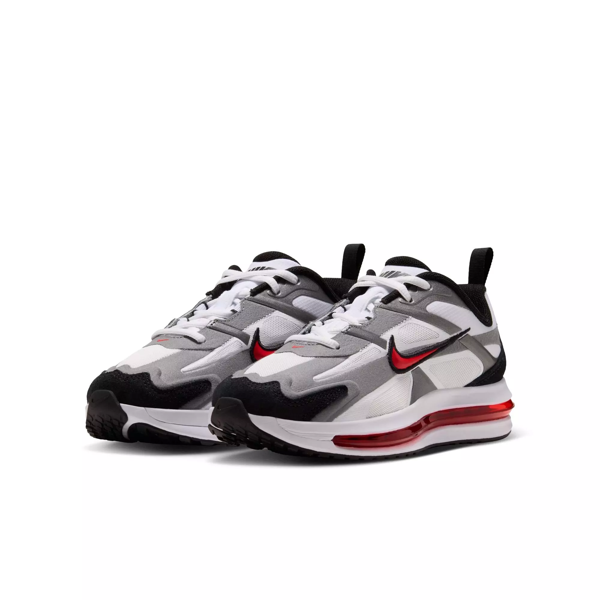 Nike Air Max Metro "Smoke Grey" Grade School Kids' Shoe - WHITE/UNIVERSITY RED/BLACK/SMOKE GREY