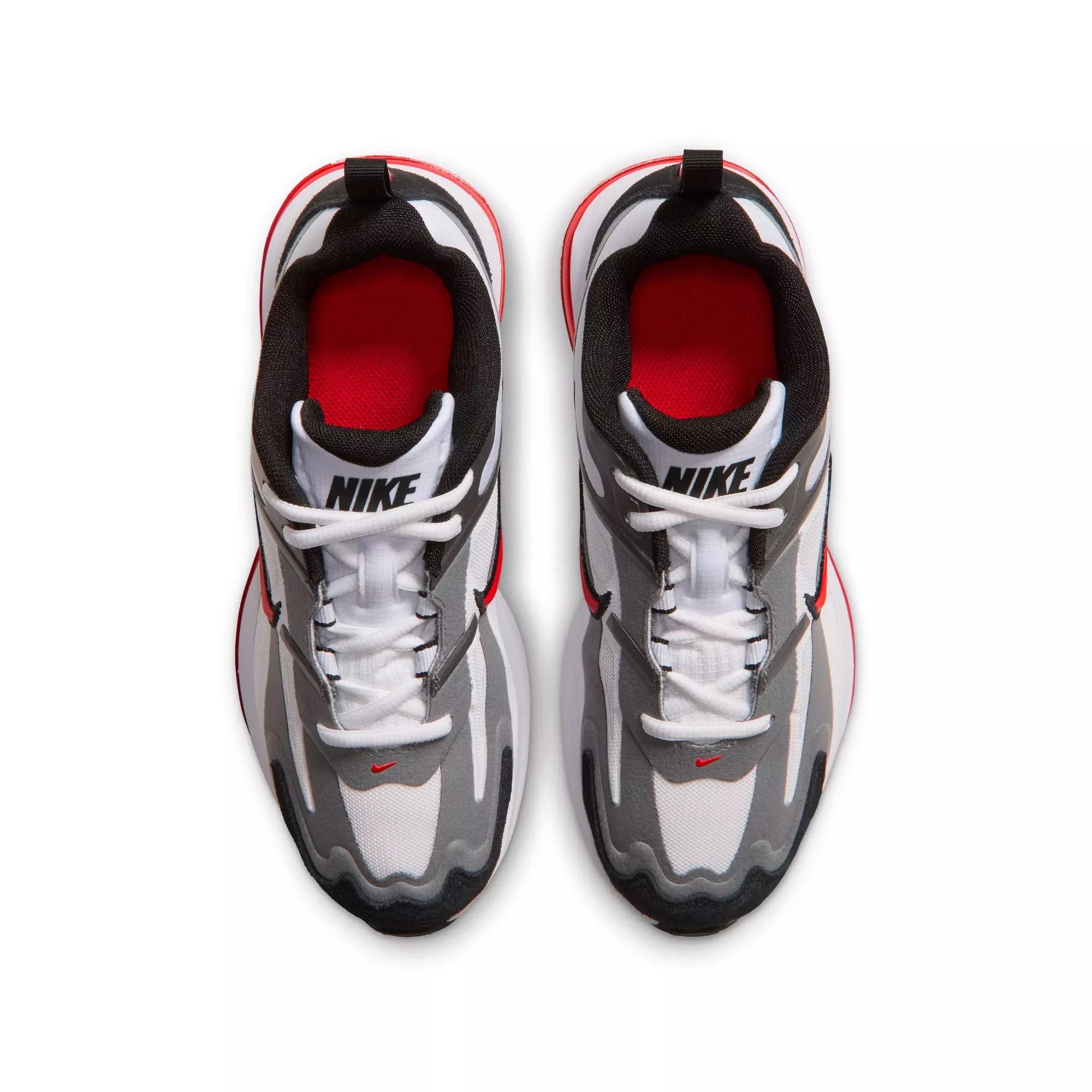 Nike Air Max Metro "Smoke Grey" Grade School Kids' Shoe - WHITE/UNIVERSITY RED/BLACK/SMOKE GREY