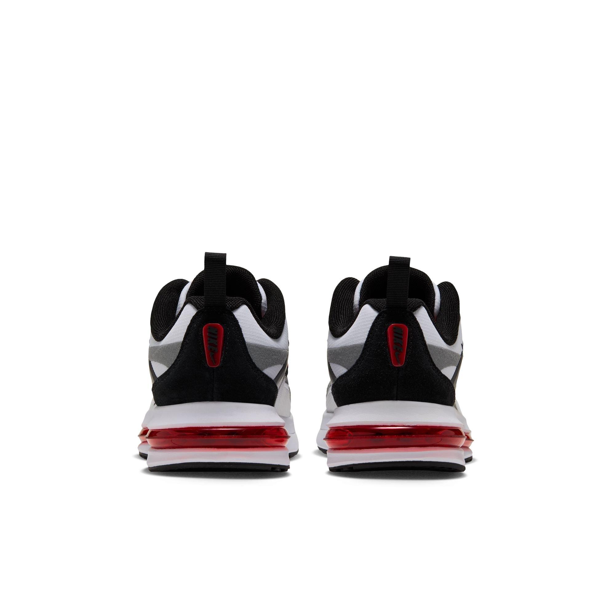 Nike Air Max Metro "Smoke Grey" Grade School Kids' Shoe - WHITE/UNIVERSITY RED/BLACK/SMOKE GREY