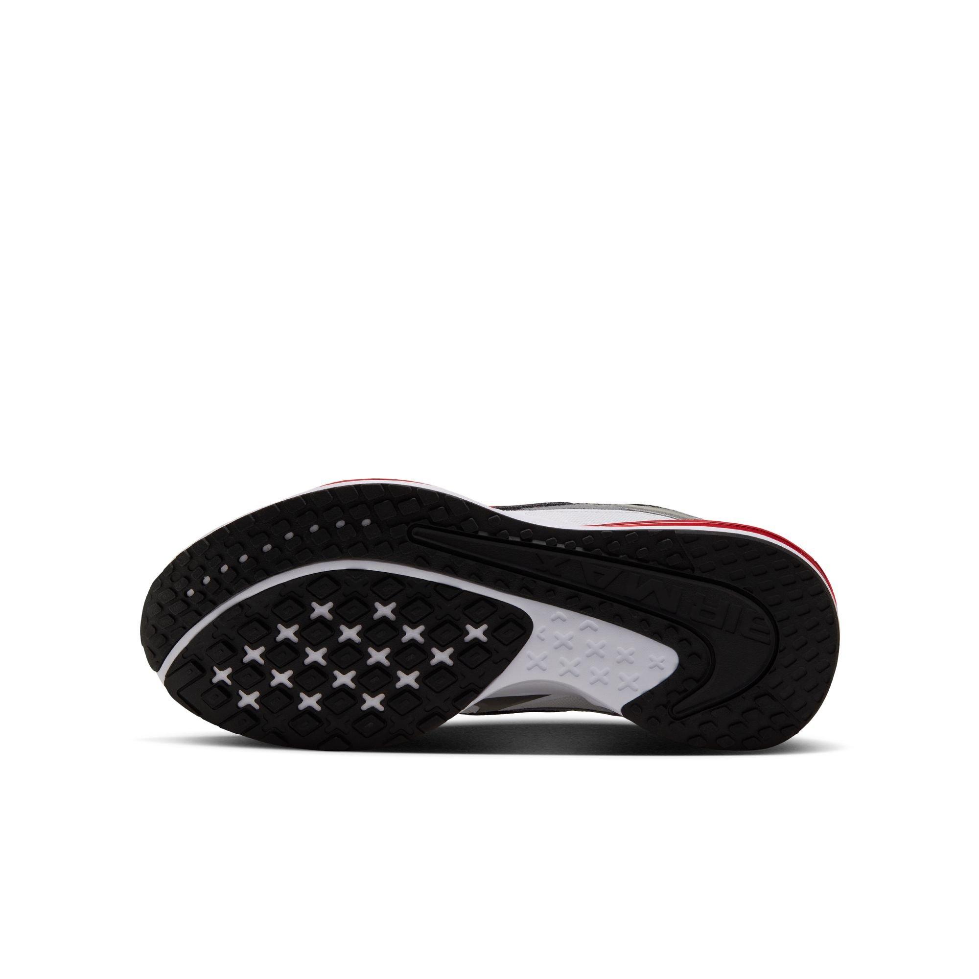 Nike Air Max Metro "Smoke Grey" Grade School Kids' Shoe - WHITE/UNIVERSITY RED/BLACK/SMOKE GREY
