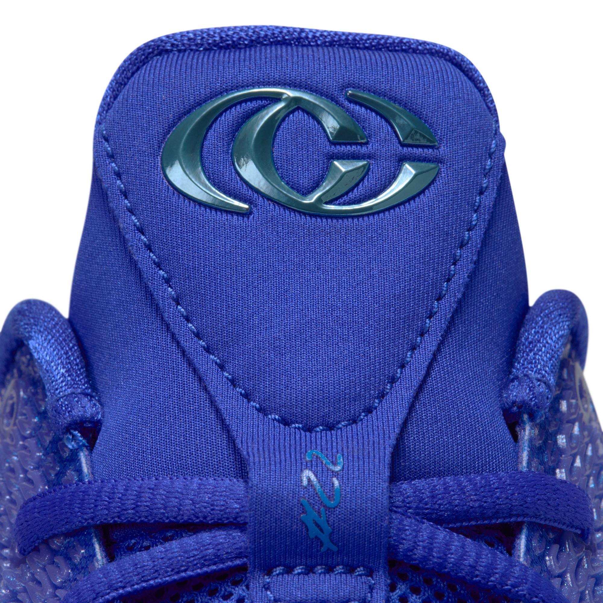 Nike Caitlin 1 "Caitlin Blue" Grade School Kids' Basketball Shoe - RACER BLUE/TEAL TINT/METALLIC SILVER