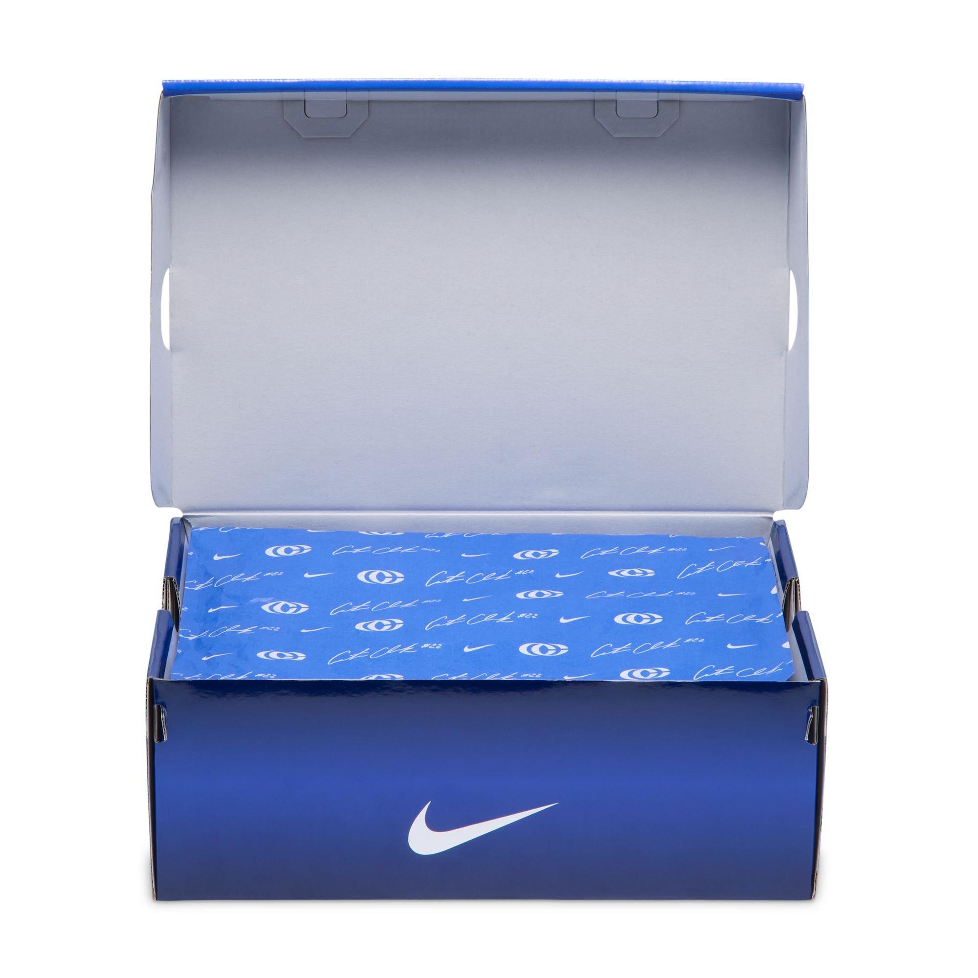 Nike Caitlin 1 "Caitlin Blue" Grade School Kids' Basketball Shoe - RACER BLUE/TEAL TINT/METALLIC SILVER