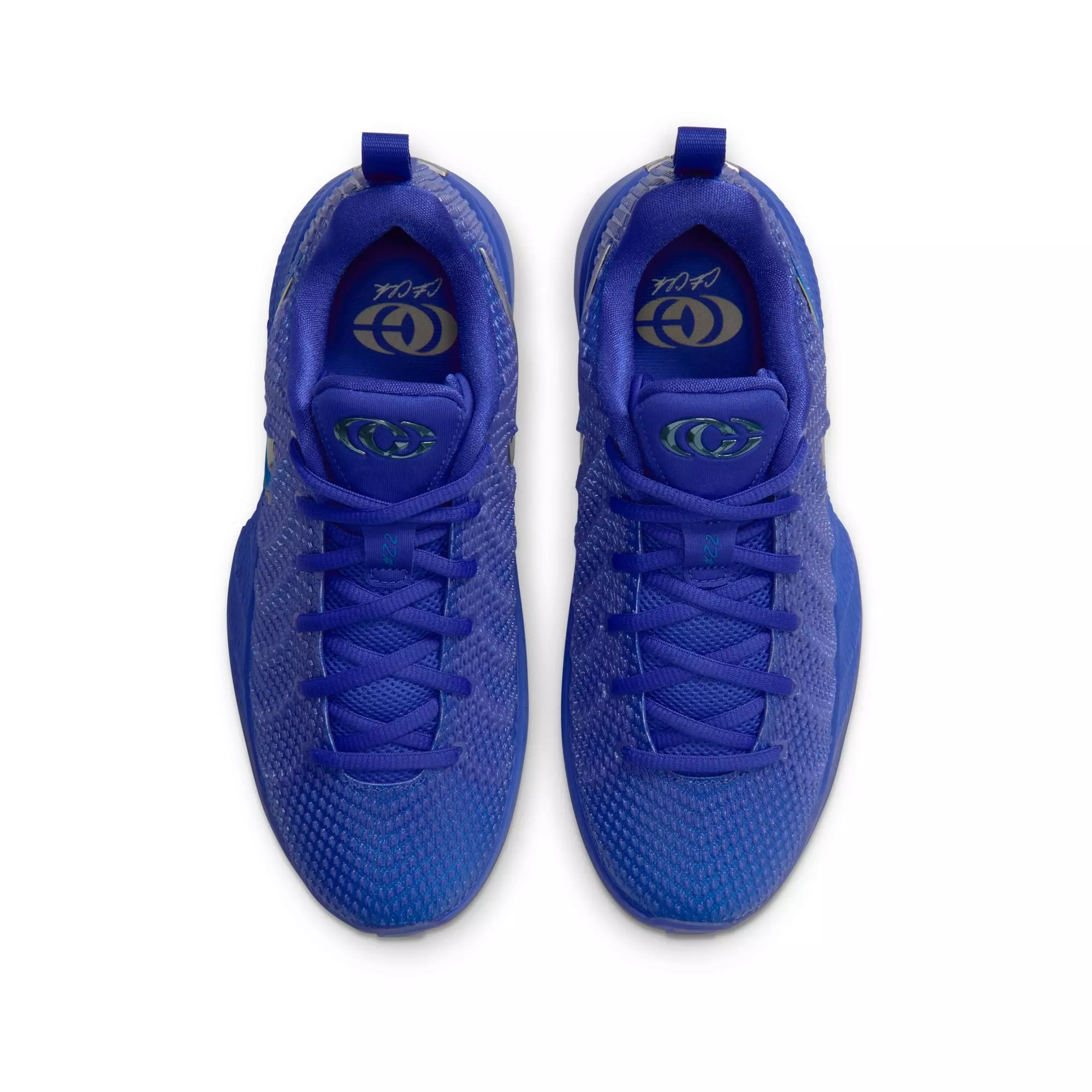Nike Caitlin 1 "Caitlin Blue" Grade School Kids' Basketball Shoe - RACER BLUE/TEAL TINT/METALLIC SILVER