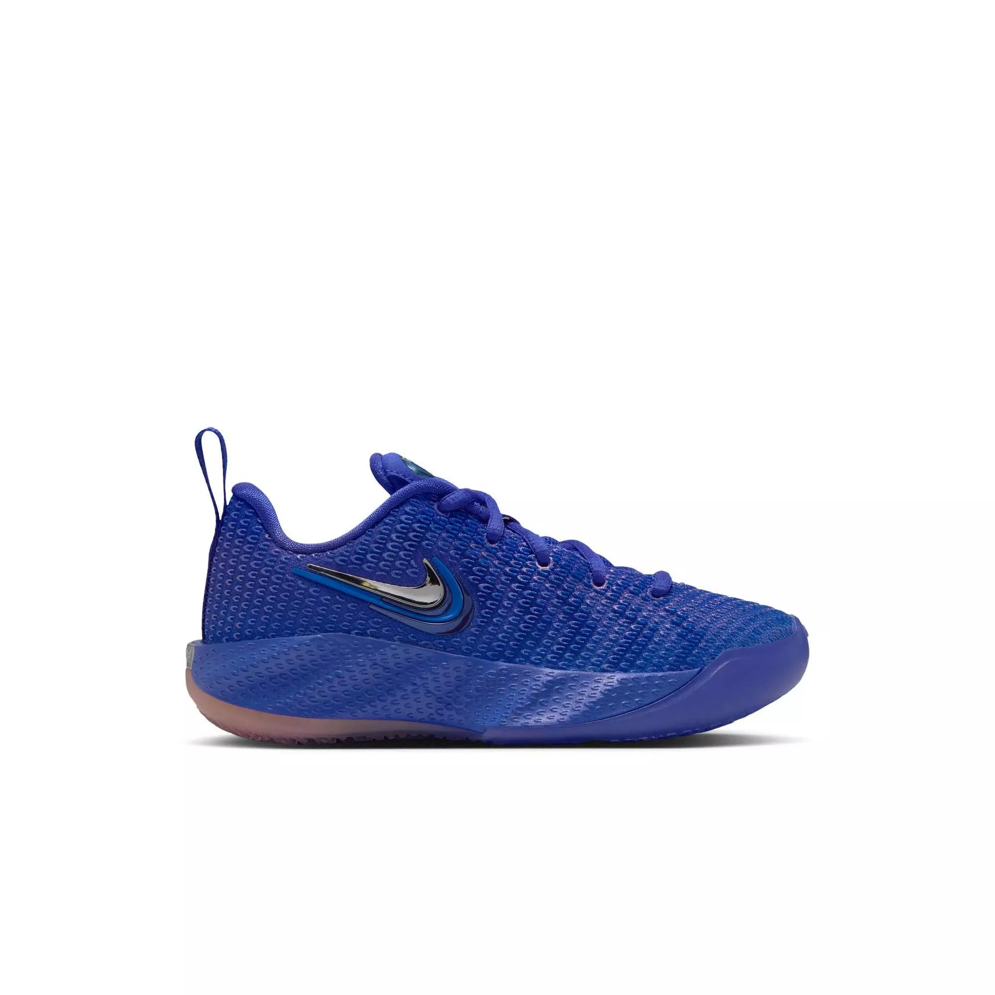 Nike Caitlin 1 "Caitlin Blue" Preschool Kids' Basketball Shoe - RACER BLUE/TEAL TINT/METALLIC SILVER