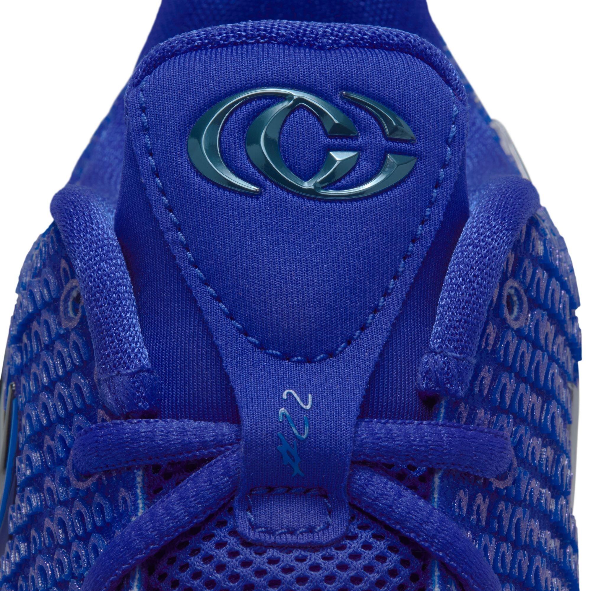 Nike Caitlin 1 "Caitlin Blue" Preschool Kids' Basketball Shoe - RACER BLUE/TEAL TINT/METALLIC SILVER