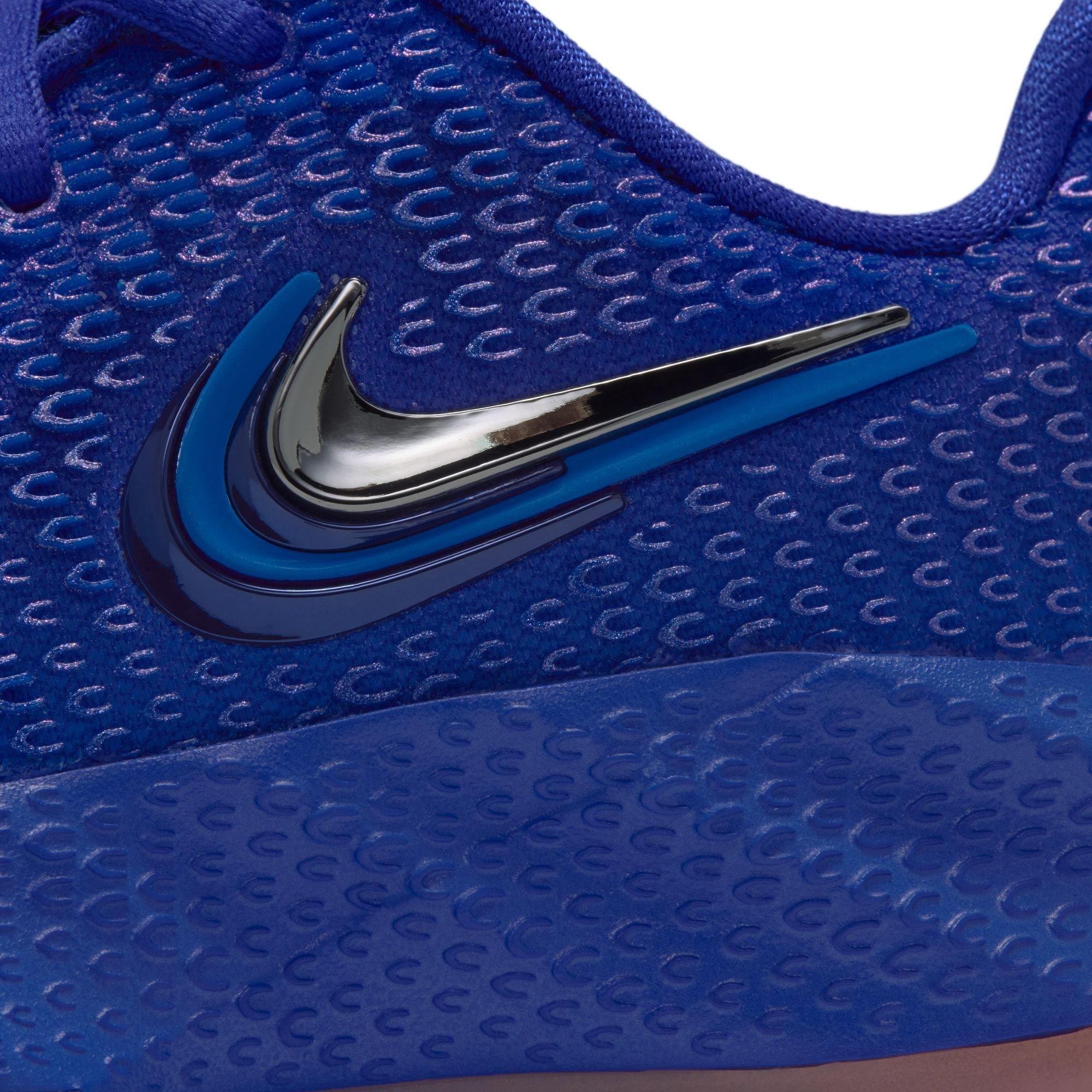 Nike Caitlin 1 "Caitlin Blue" Preschool Kids' Basketball Shoe - RACER BLUE/TEAL TINT/METALLIC SILVER