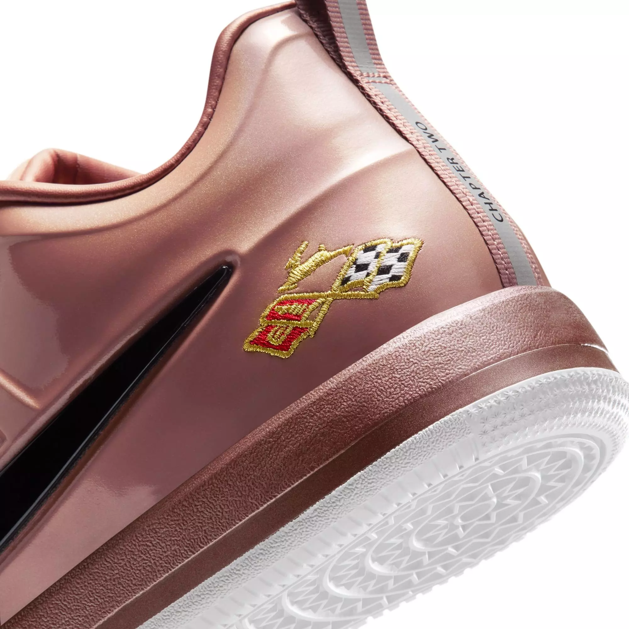 Nike Book 2 "Chevy Pretty Penny" Men's Basketball Shoe - MTLC RED BRONZE/BLACK/SAIL