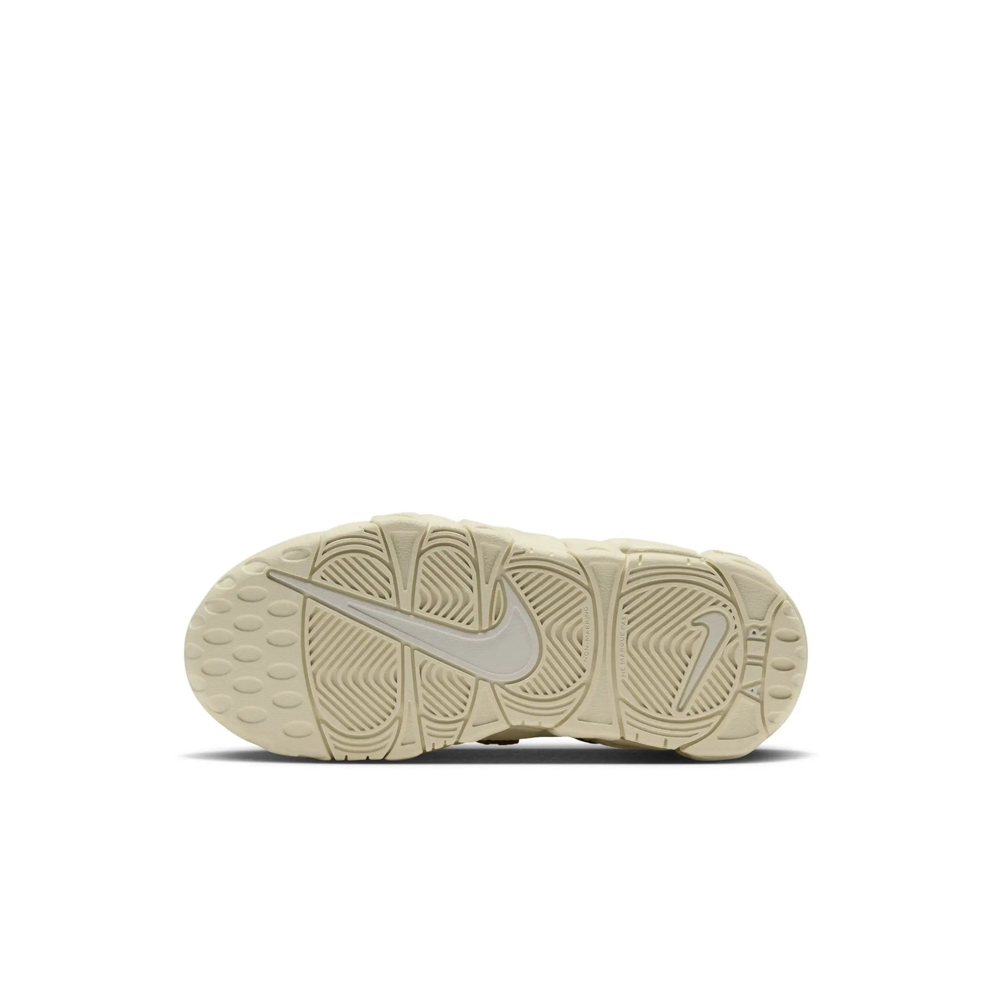 Nike Air More Uptempo "Netted Gold" Preschool Kids' Shoe - COCONUT MILK/SAIL/METALLIC GOLD