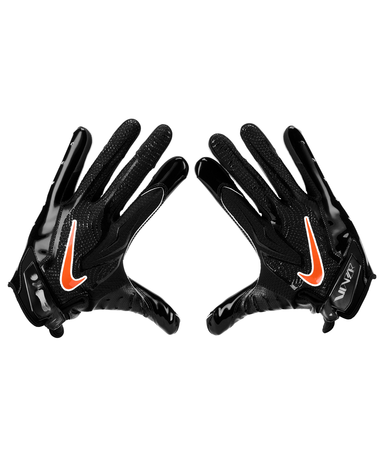 Nike Vapor Jet 9.0 Football Receiver Gloves - Black/Orange - BLACK/ORANGE