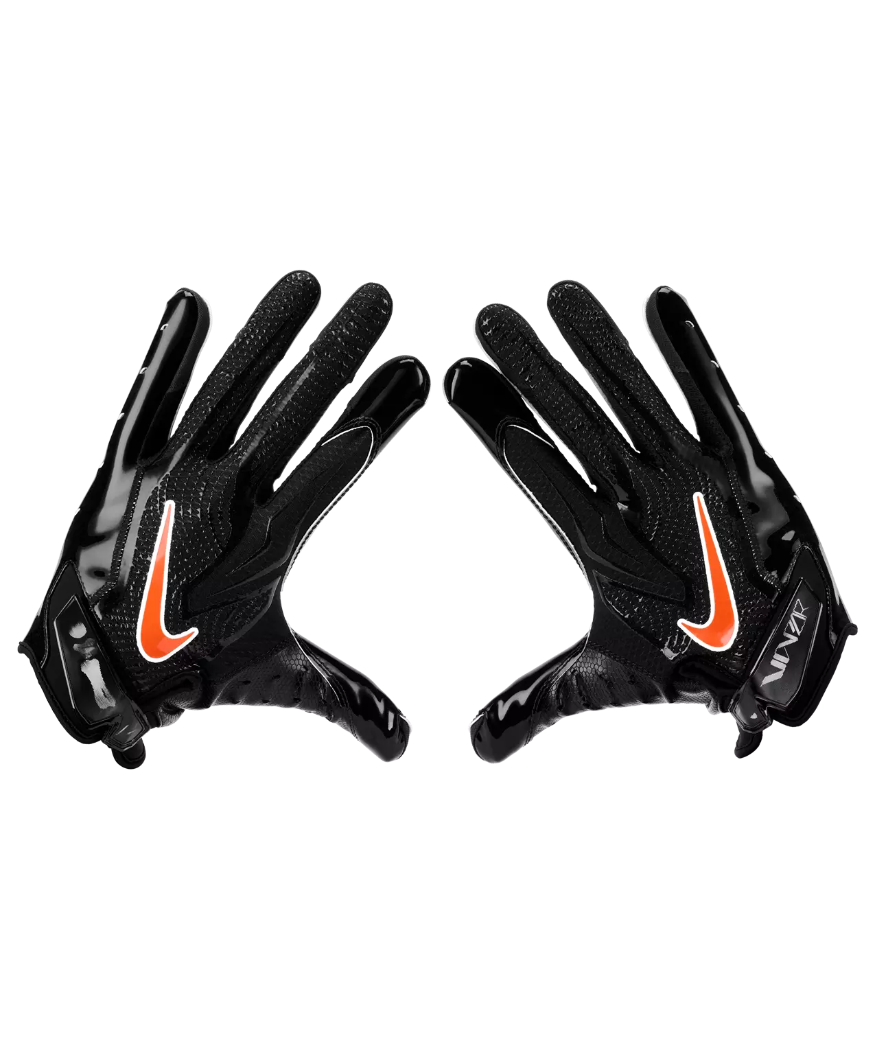 Nike Vapor Jet 9.0 Football Receiver Gloves - Black/Orange - BLACK/ORANGE
