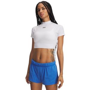 HO26 UA HG CROP MOCK SS -WHT - WHITE