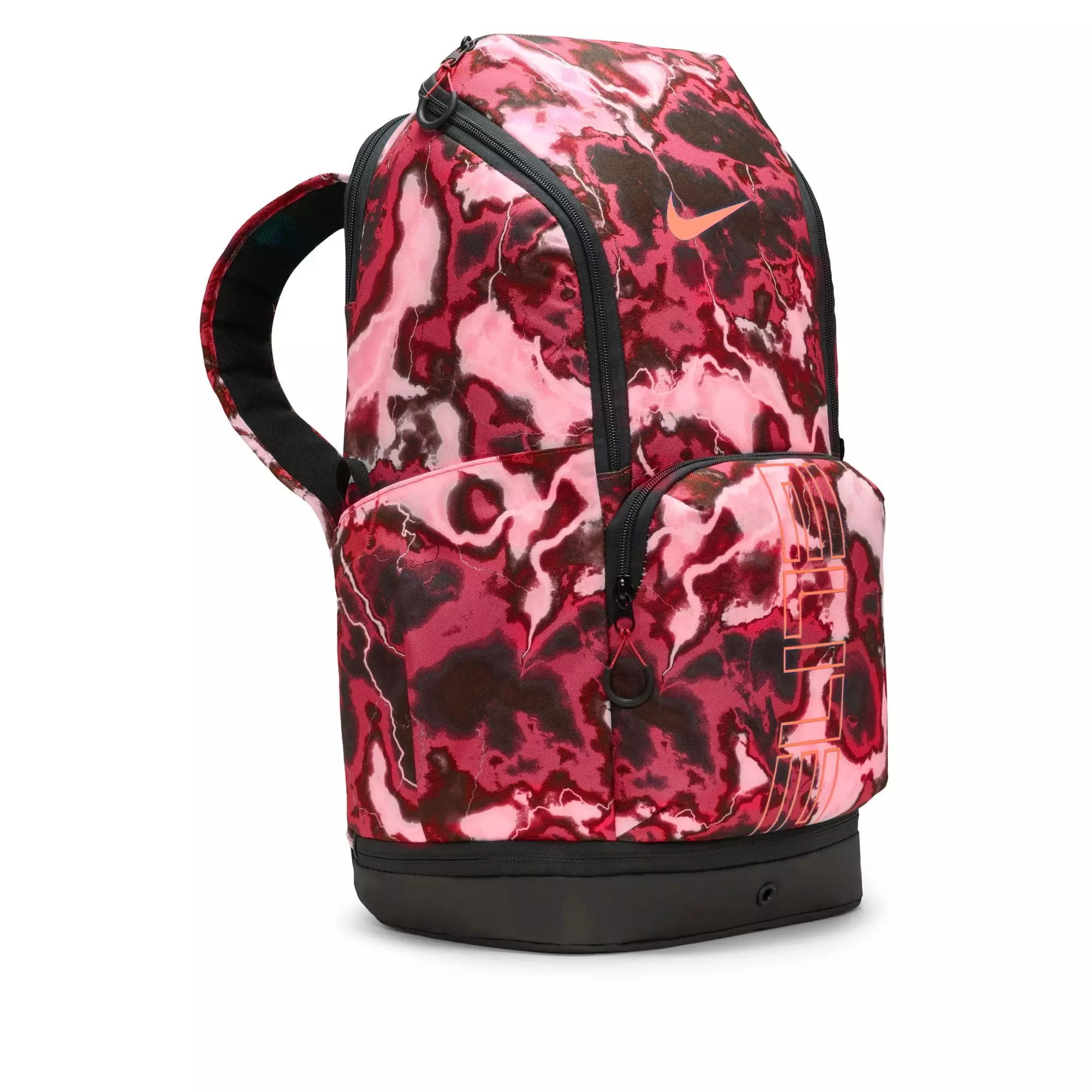 Nike Varsity Elite Printed Backpack - Black/Red - BLACK/RED