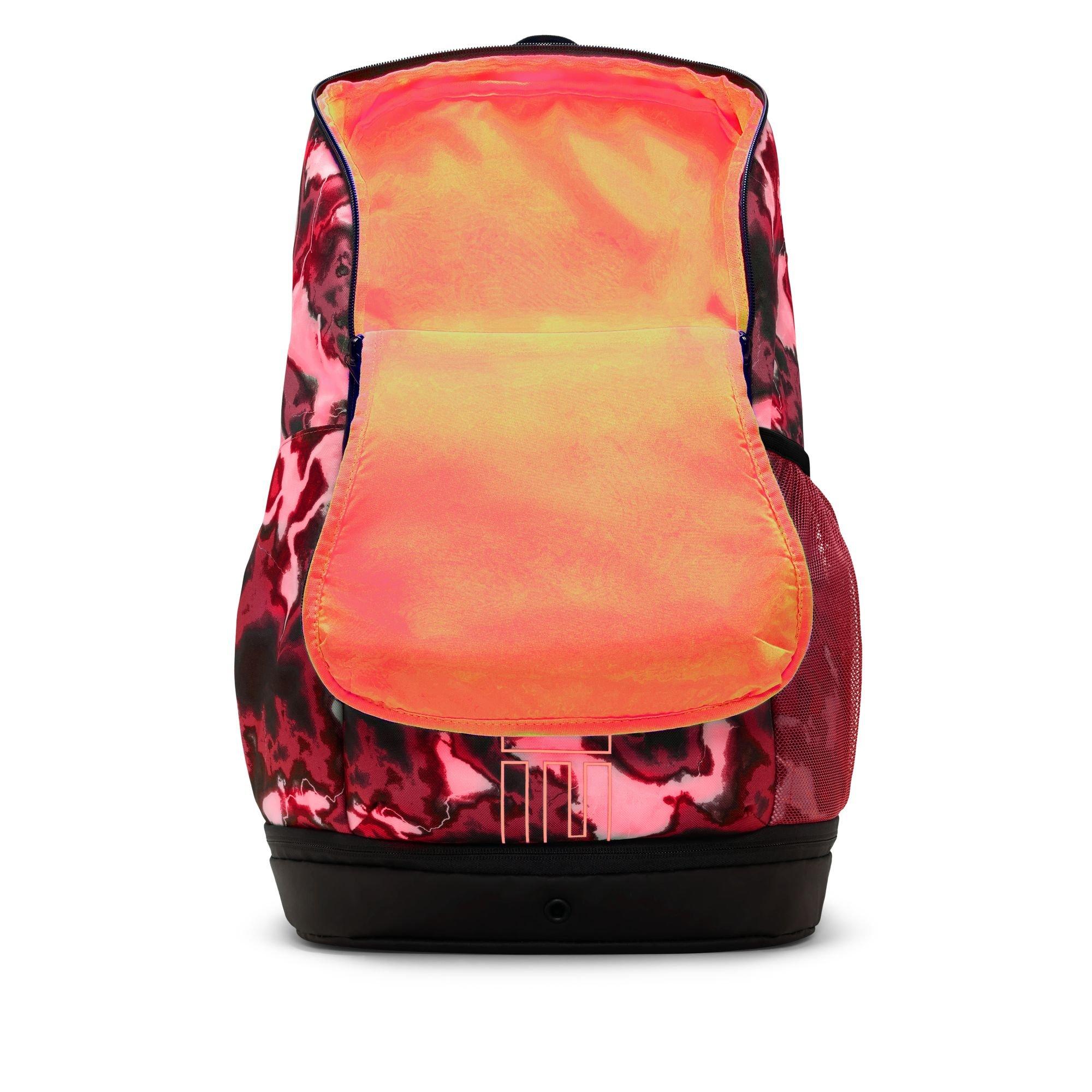 Nike Varsity Elite Printed Backpack - Black/Red - BLACK/RED