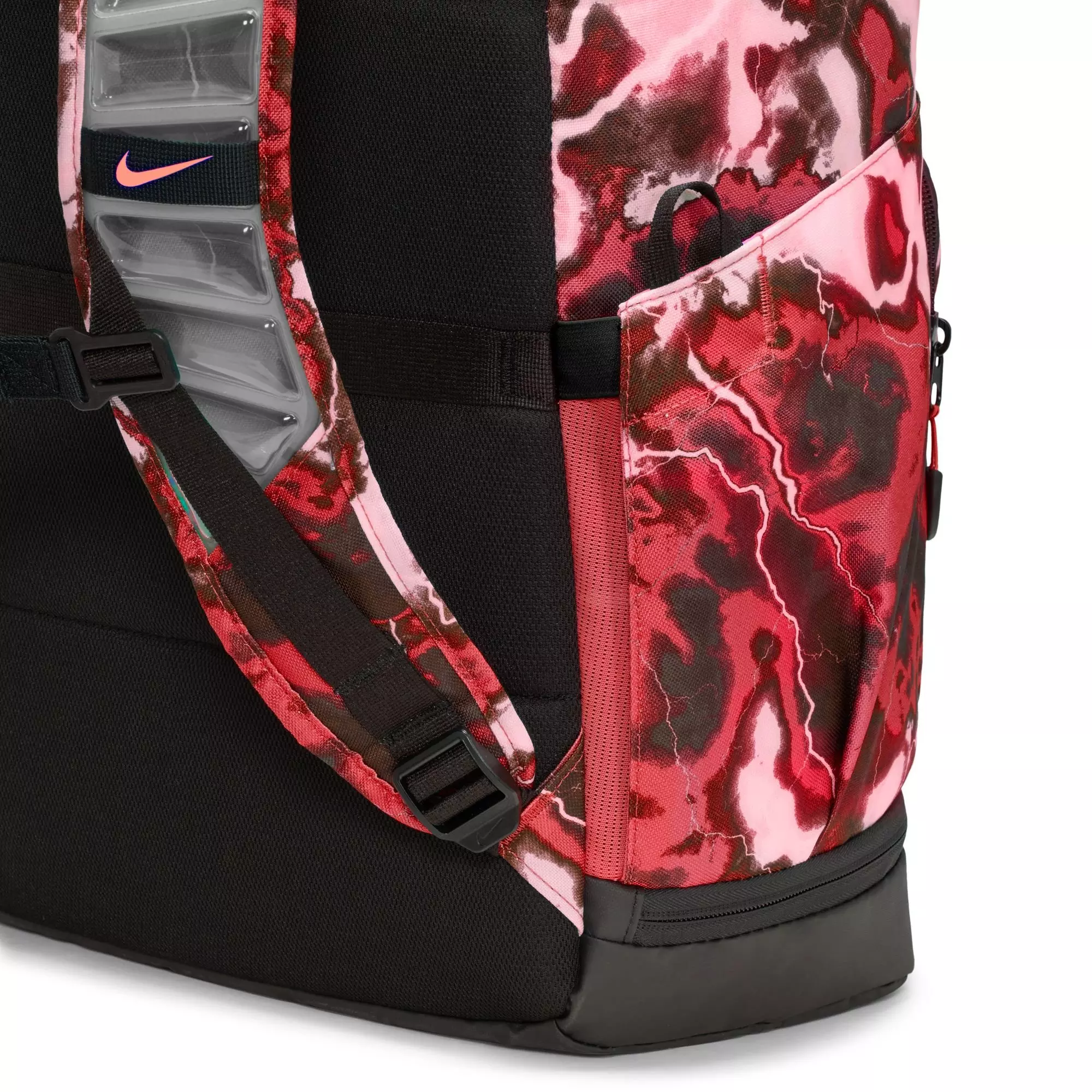 Nike Varsity Elite Printed Backpack - Black/Red - BLACK/RED