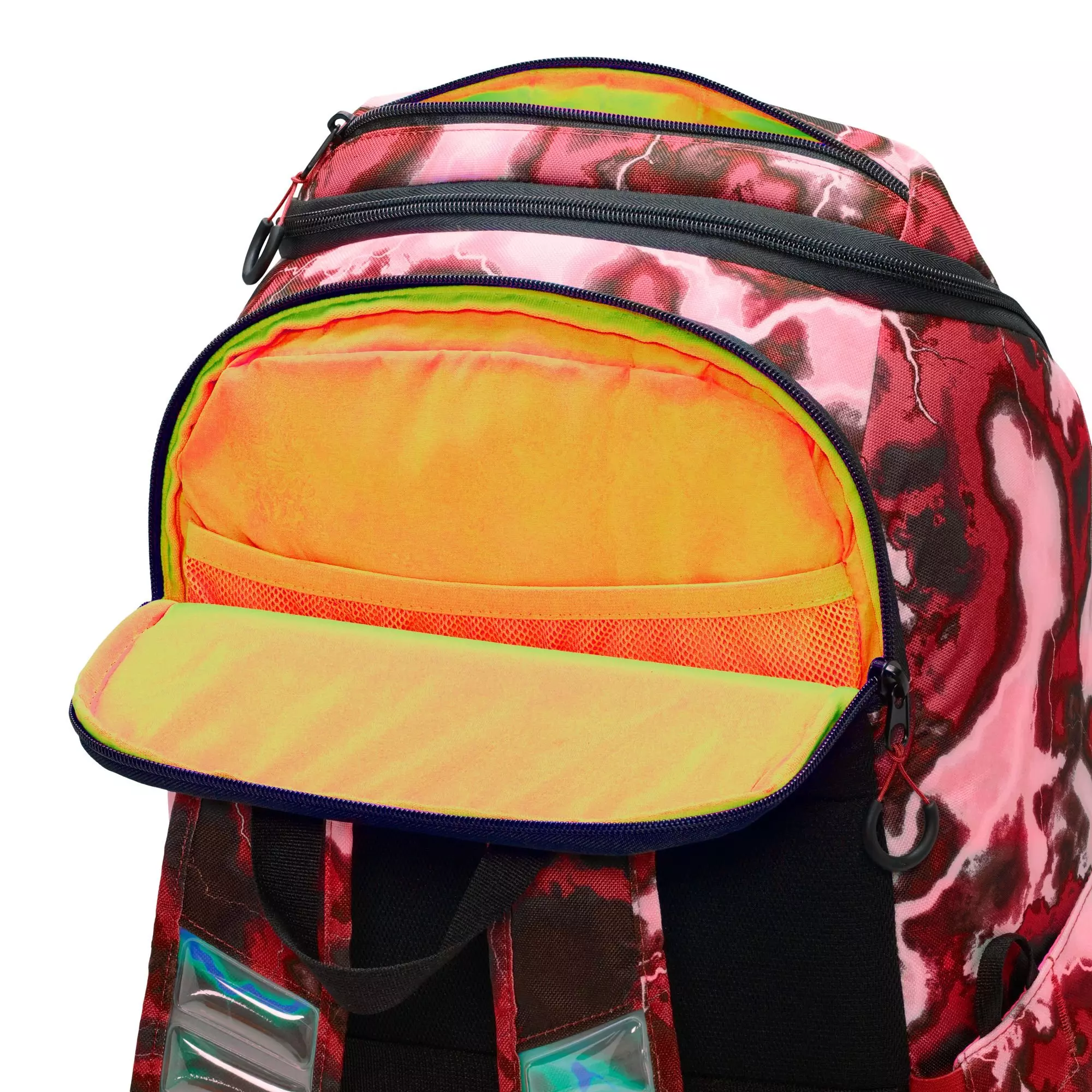 Nike Varsity Elite Printed Backpack - Black/Red - BLACK/RED
