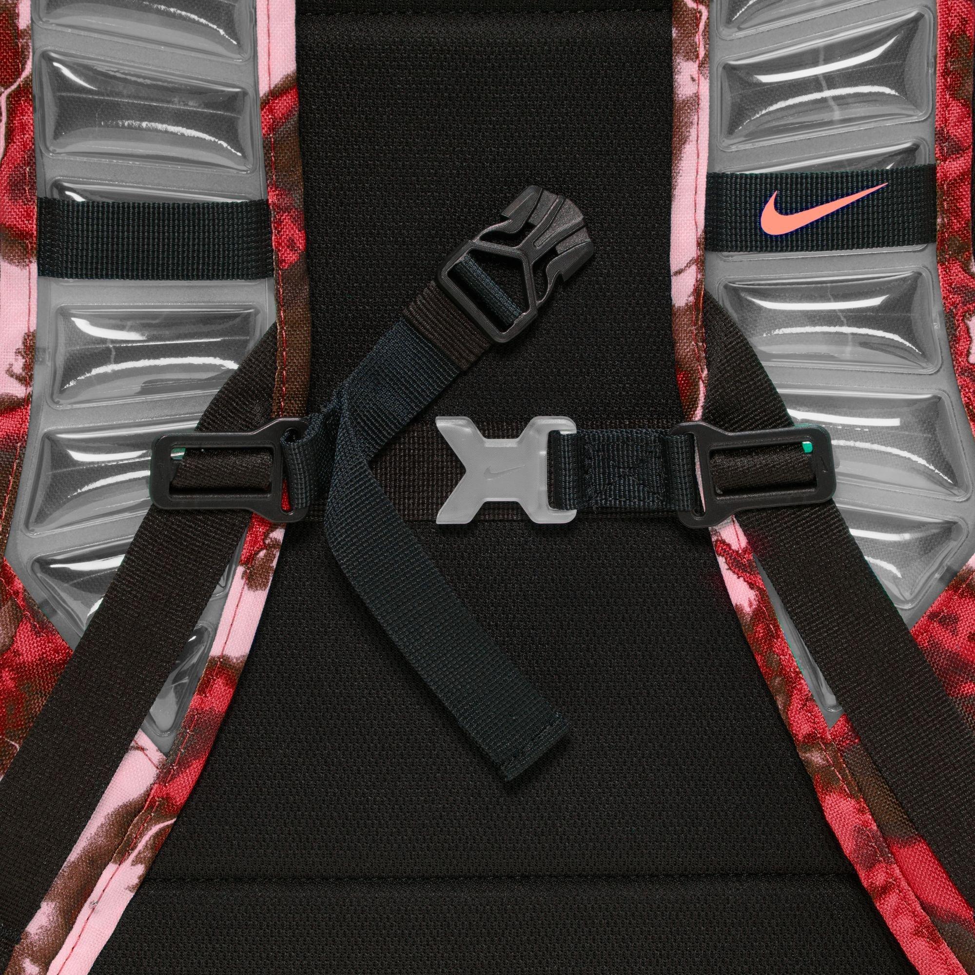 Nike Varsity Elite Printed Backpack - Black/Red - BLACK/RED
